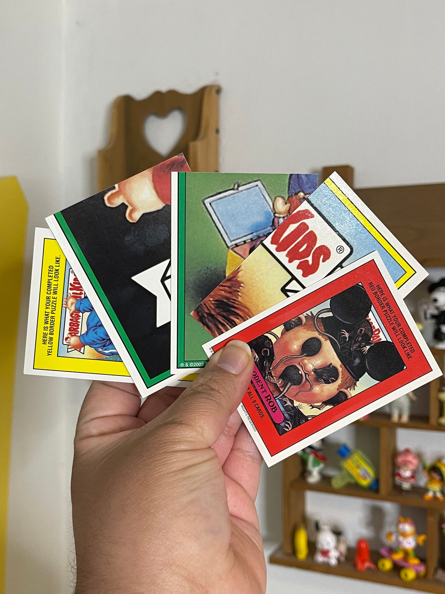2000s Garbage Pail Kids Gross Stickers Pack