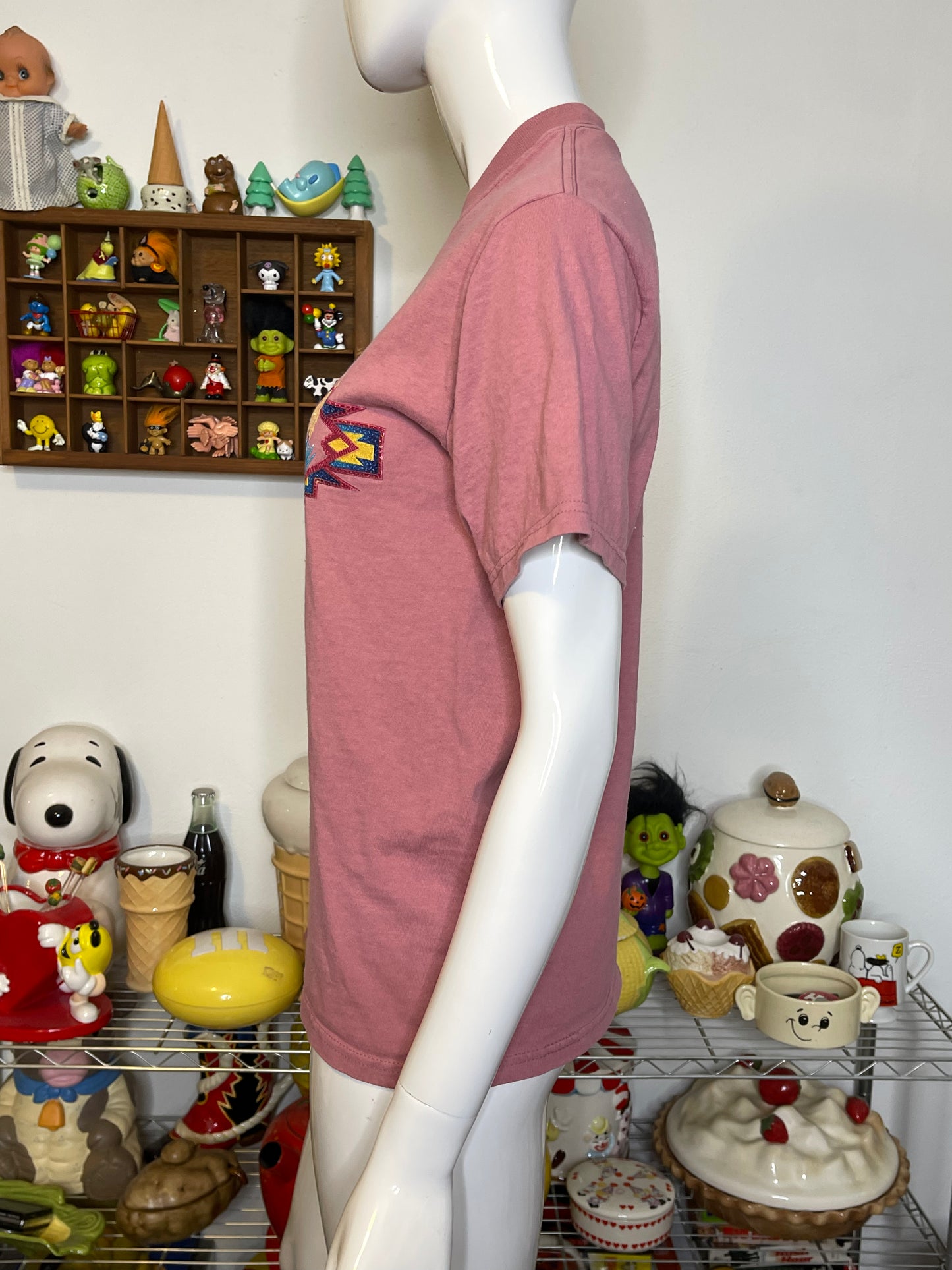 2000s Hummingbird Cactus Tee Sz S