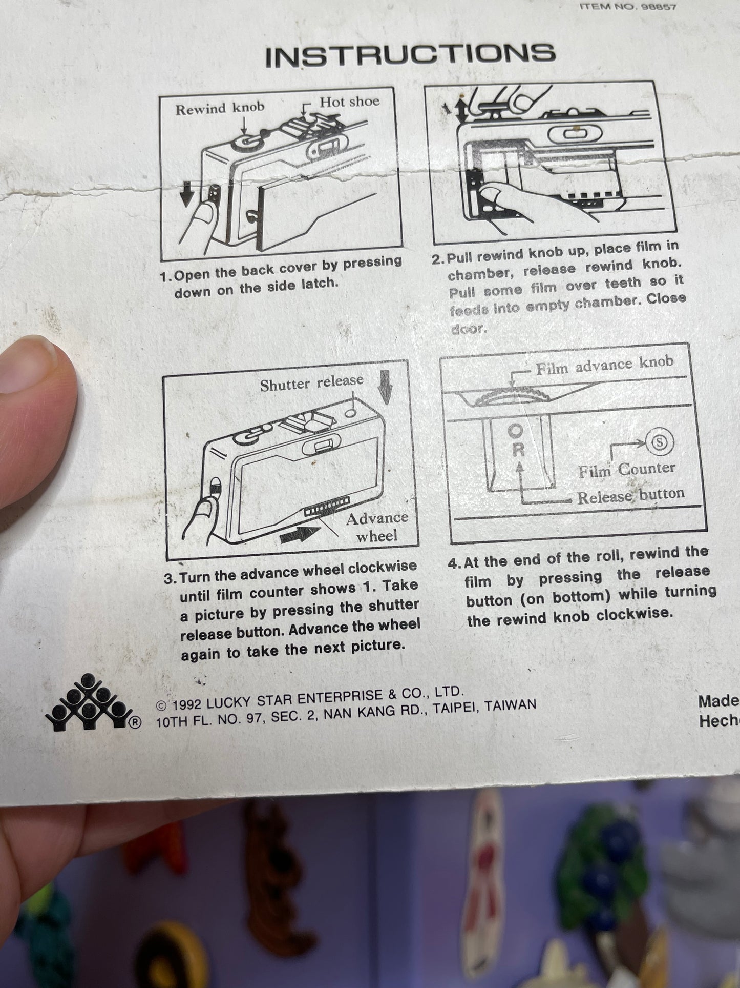 Aimex SP-500 "Toy" 35mm Film Camera
