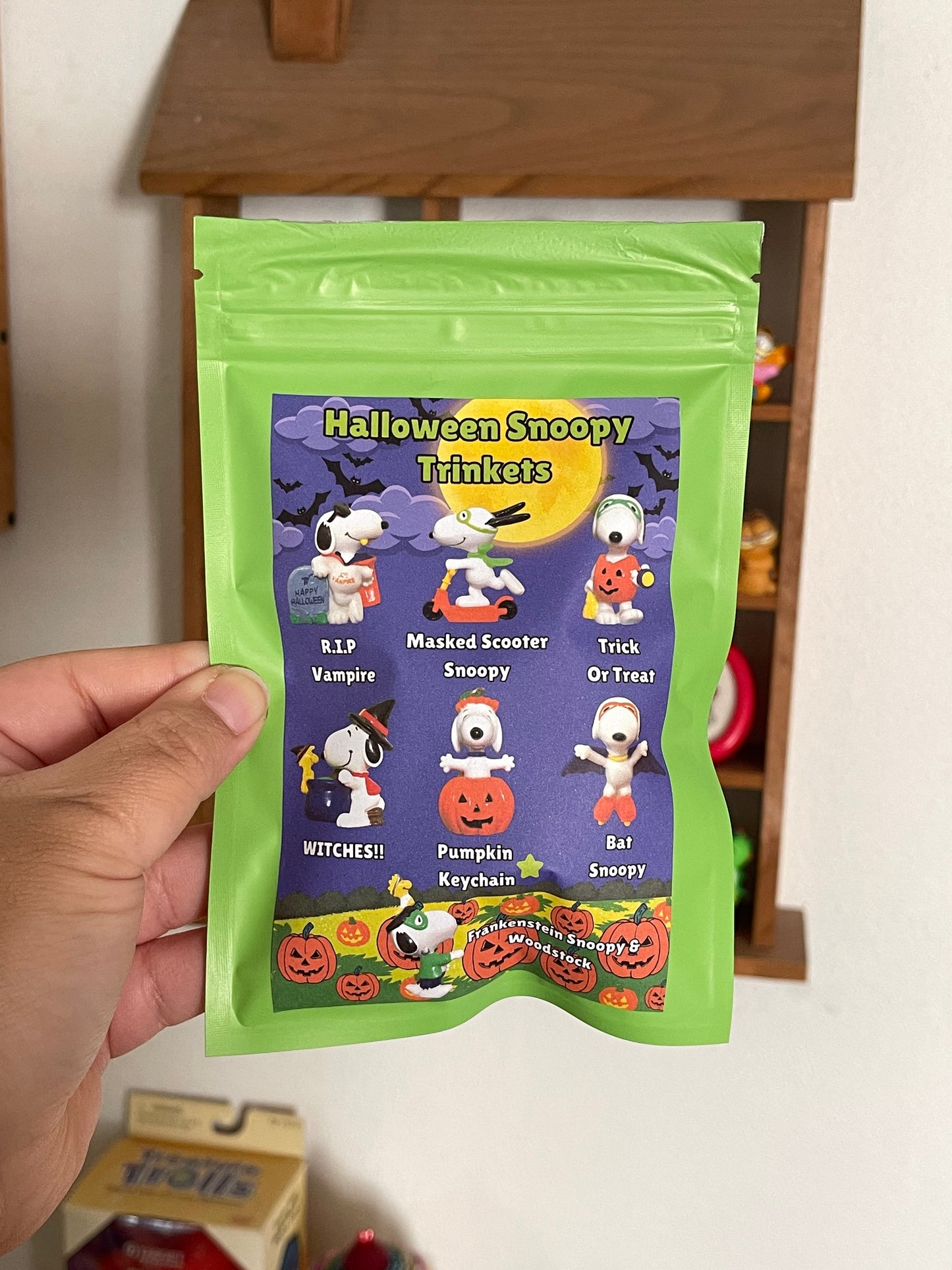 Vintage Snoopy Halloween Trinket Blind Bags