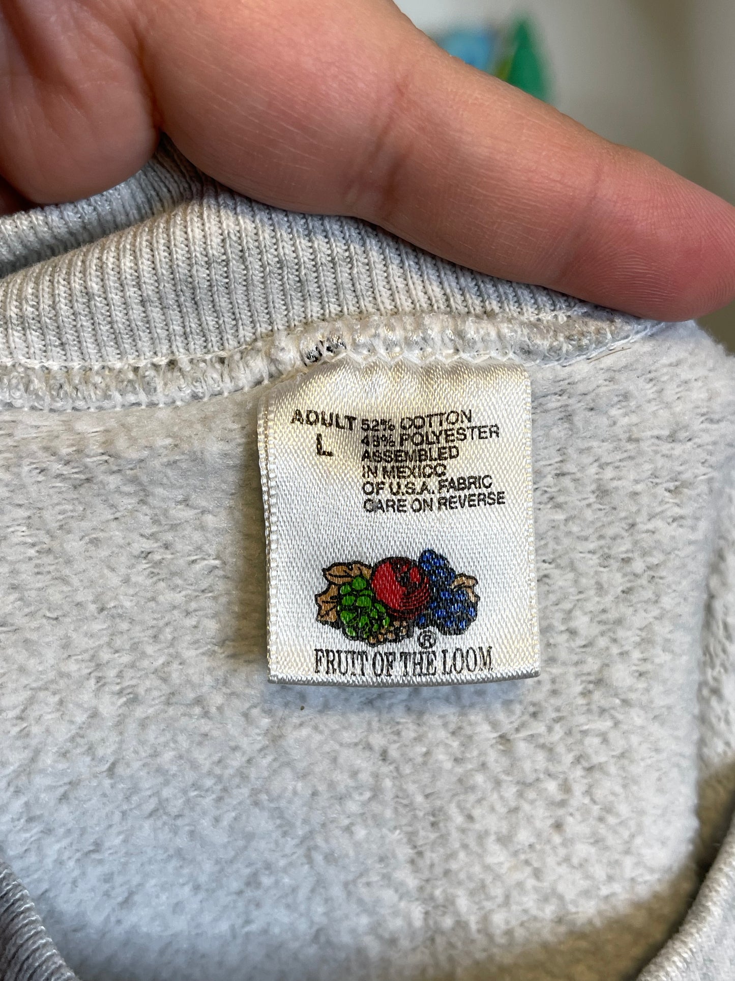 Vintage 90s Boxer "My dog walks all over me" Crewneck Sweater Sz L