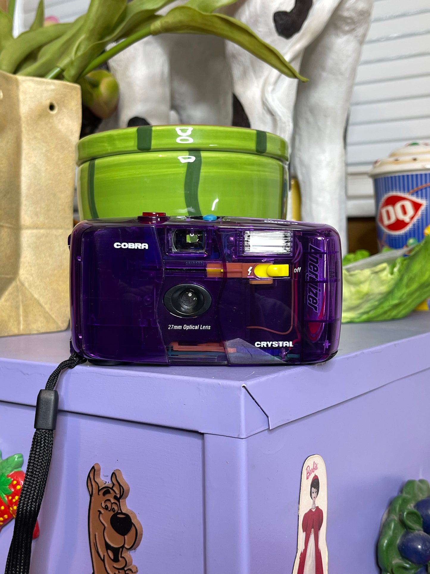 Cobra 310 Transparent Crystal Panorama 35mm Film Camera