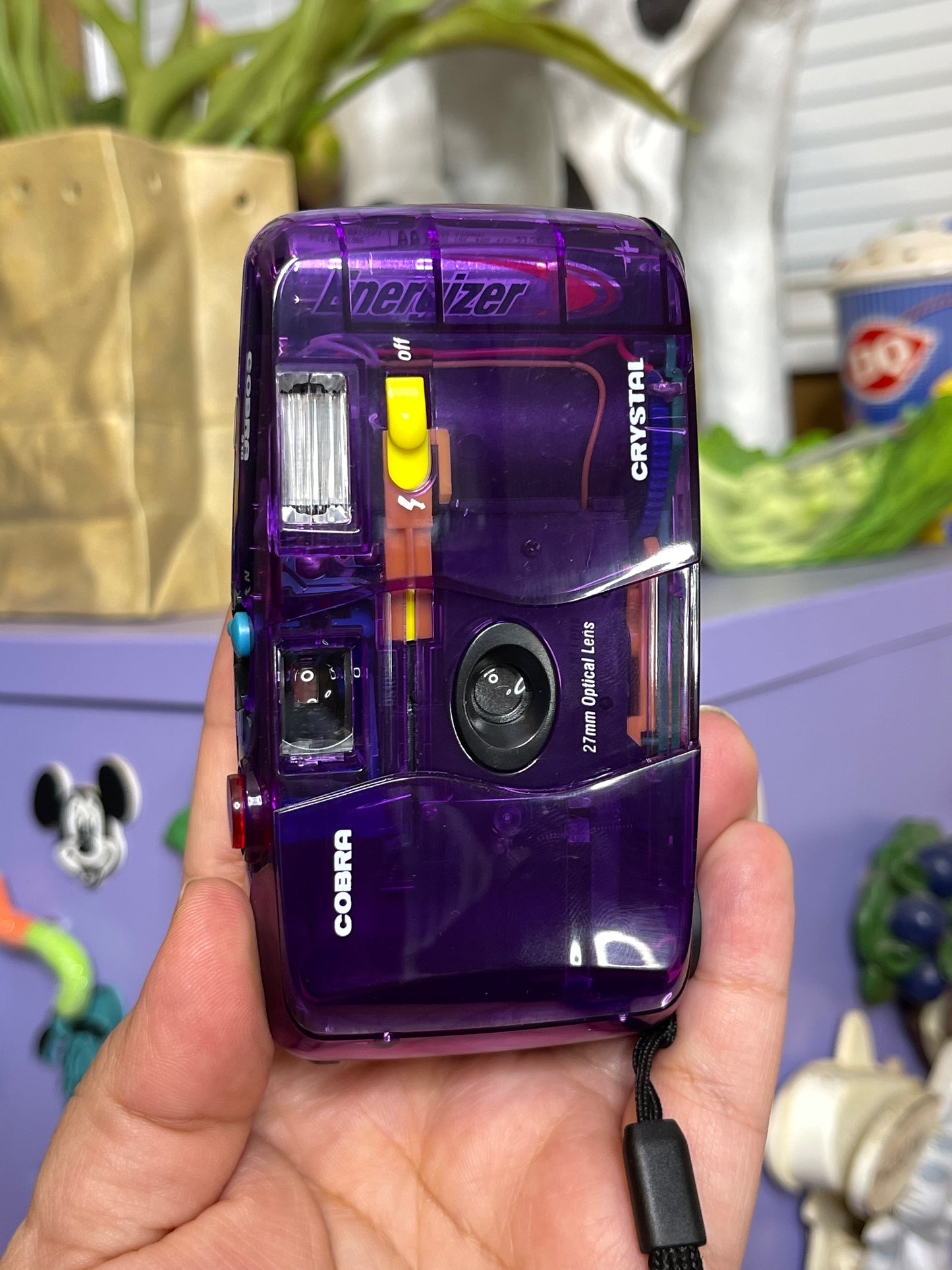 Cobra 310 Transparent Crystal Panorama 35mm Film Camera