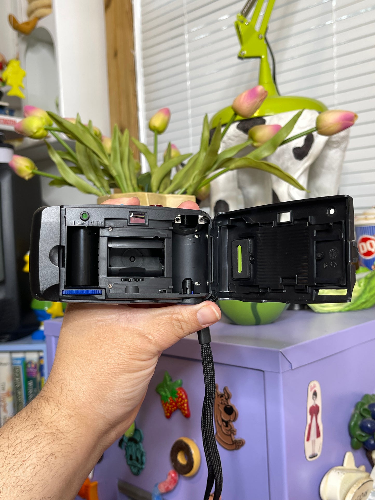 Cobra 310 Transparent Crystal Panorama 35mm Film Camera