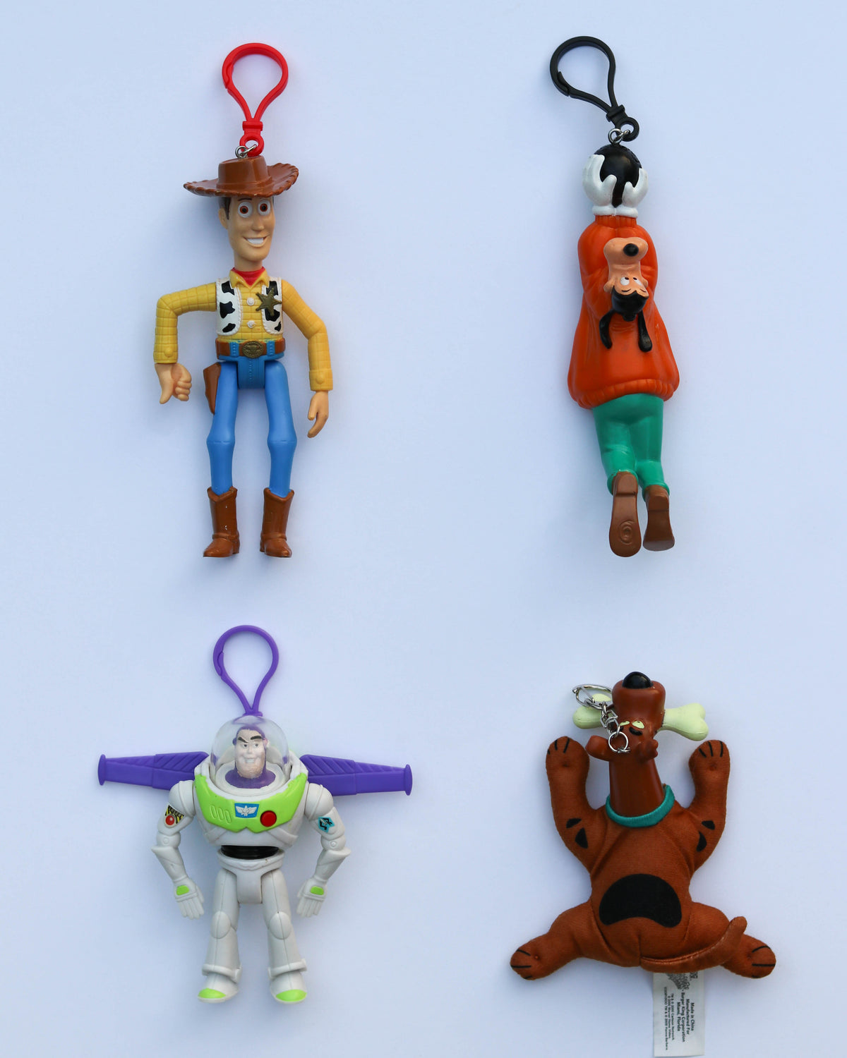 Vintage Upcyled Cartoon Keychains #3