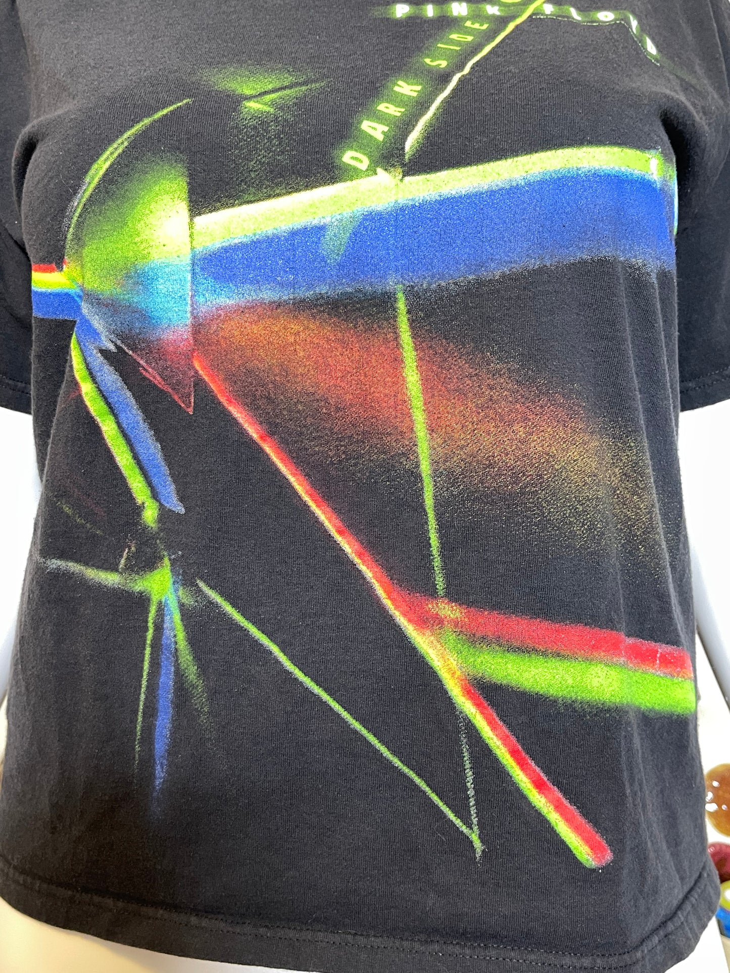 2000s "Dark Side Of The Moon" Pink Floyd Black Graphic Tee Sz L