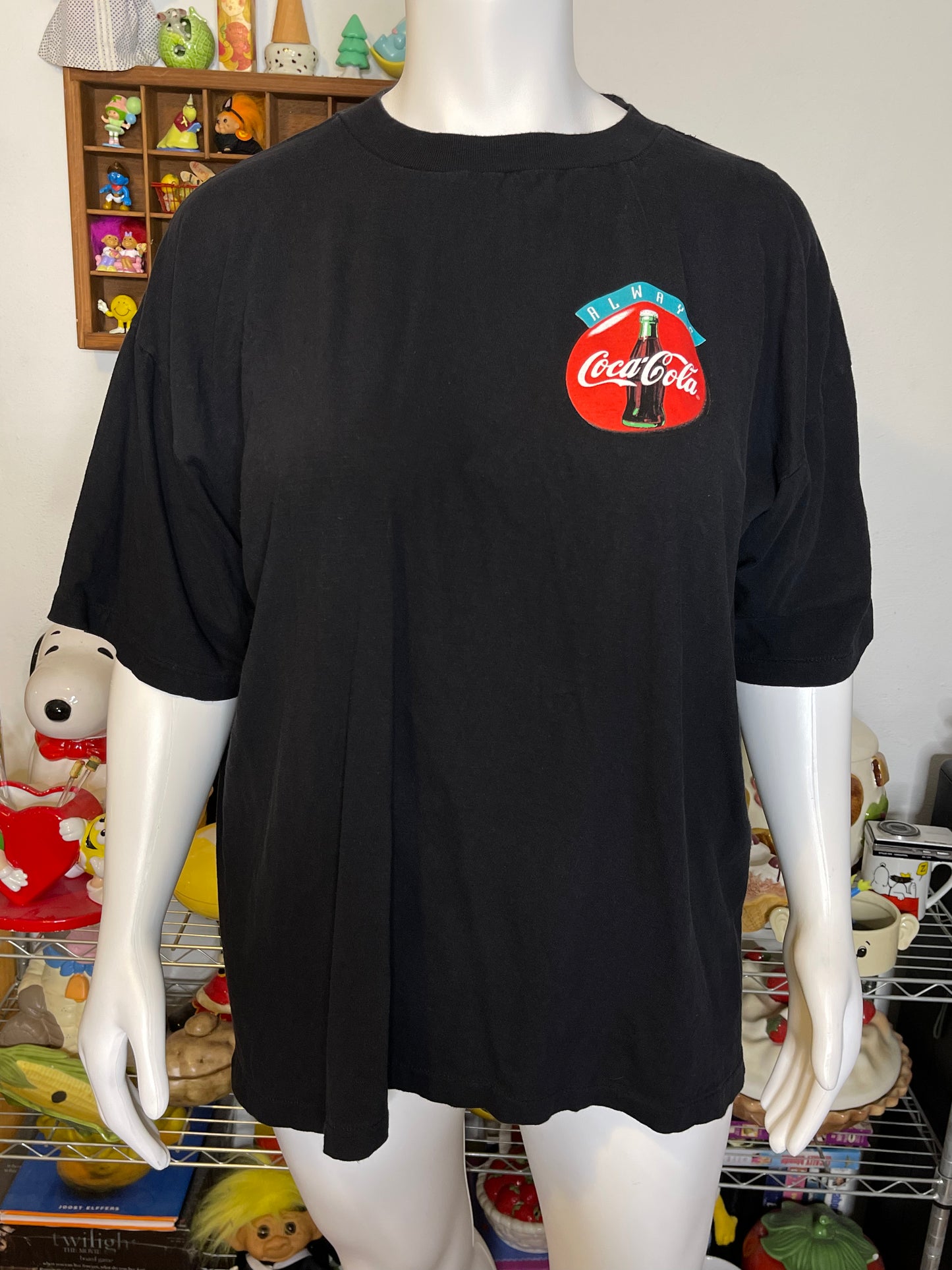 Vintage Oversized Coca-Cola Graphic Tee Sz XL/XXL