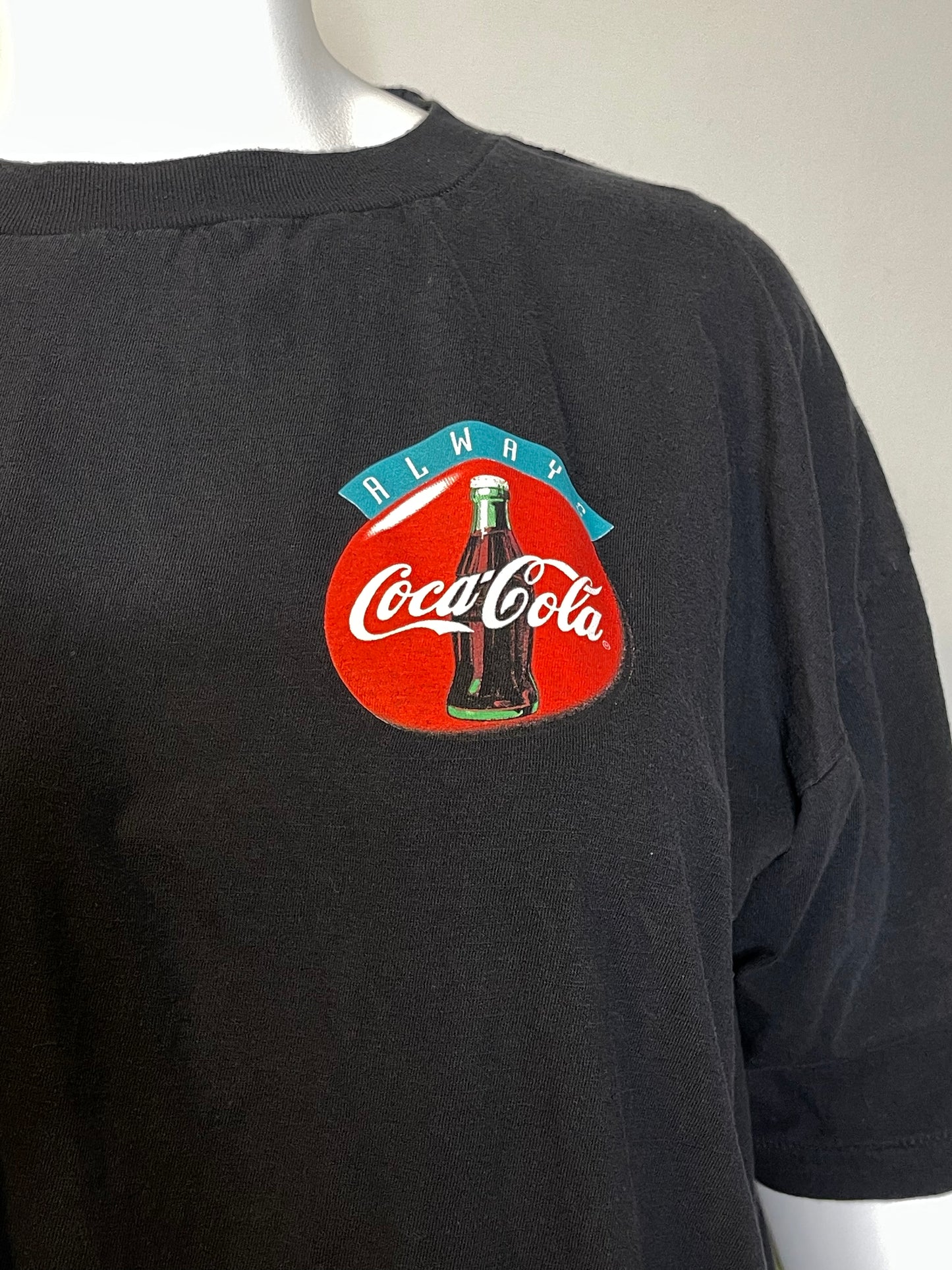 Vintage Oversized Coca-Cola Graphic Tee Sz XL/XXL