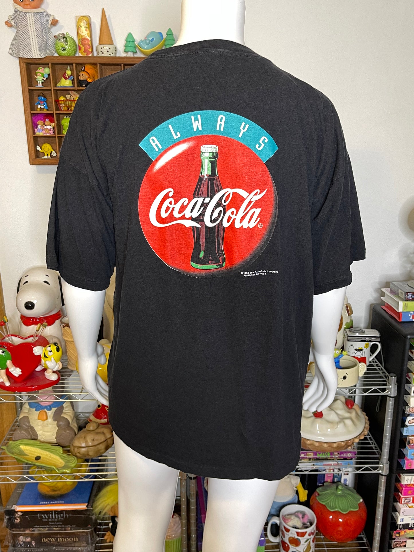 Vintage Oversized Coca-Cola Graphic Tee Sz XL/XXL