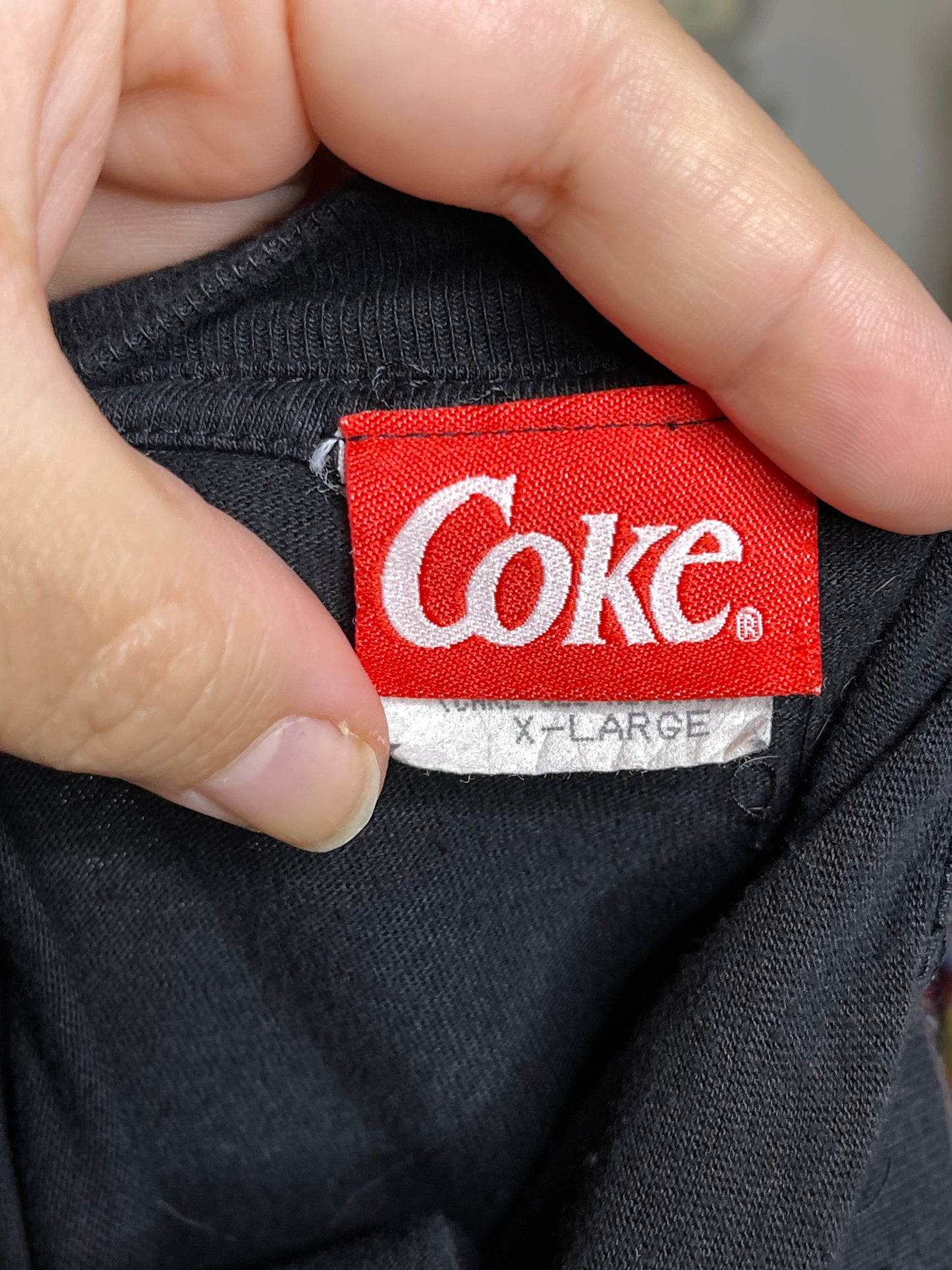 Vintage Oversized Coca-Cola Graphic Tee Sz XL/XXL