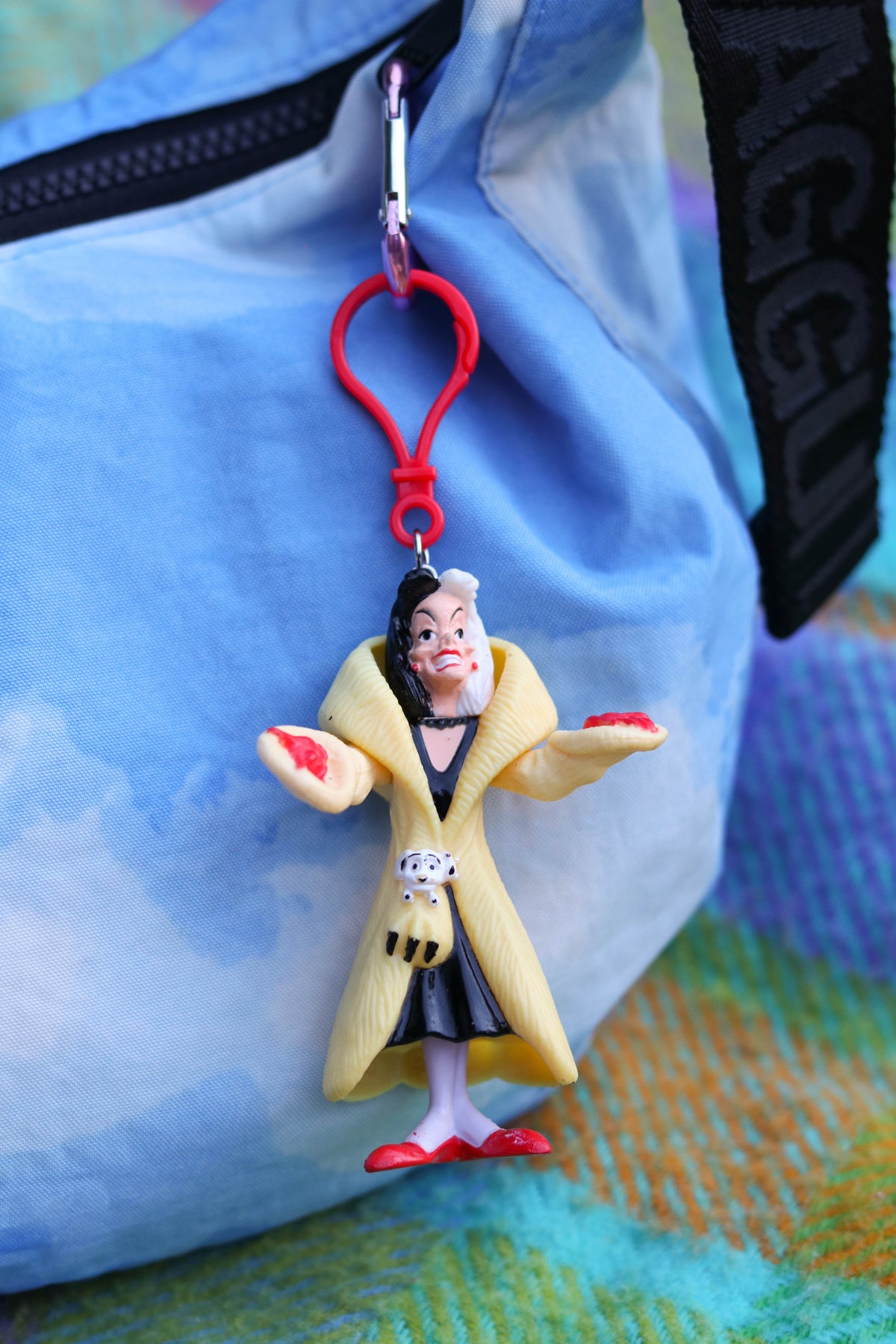 Vintage Upcyled Cartoon Keychains #4