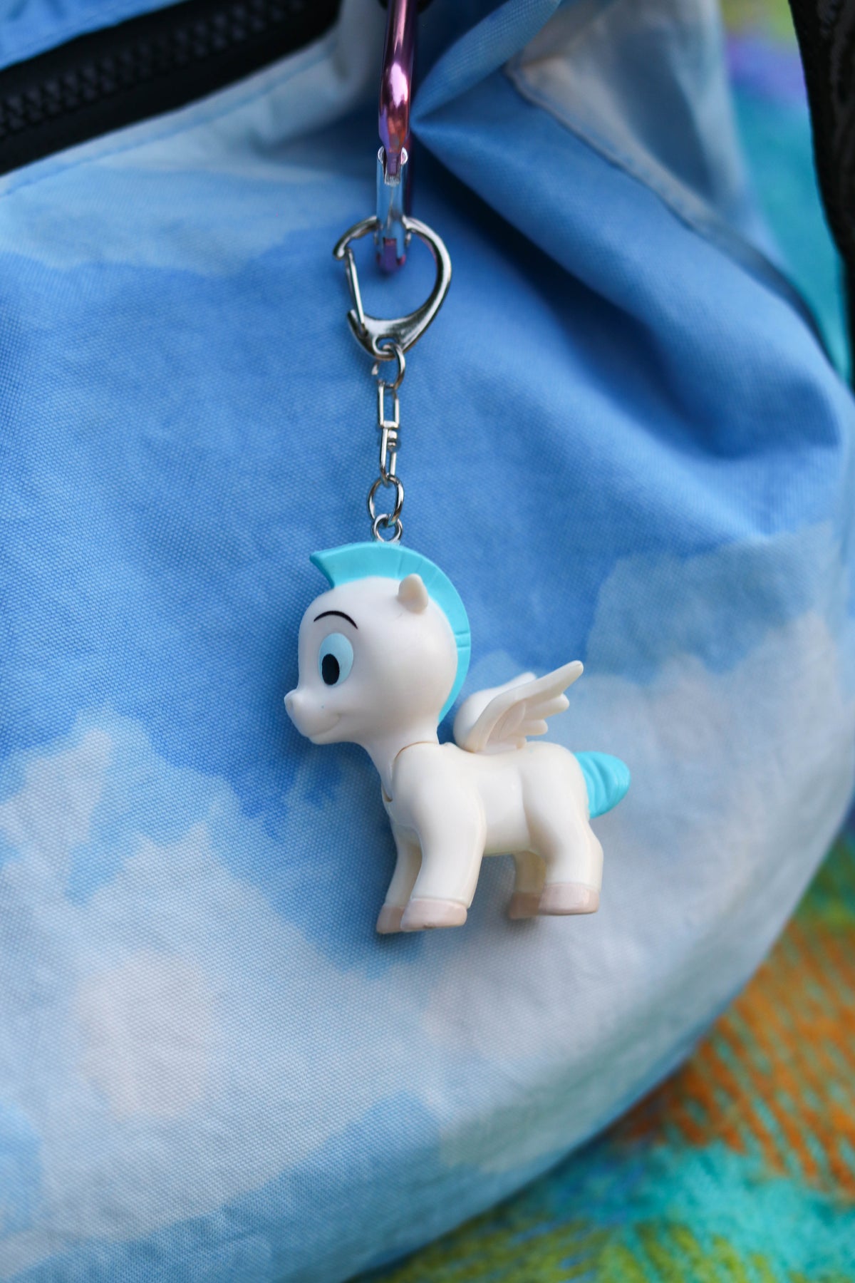 Vintage Upcyled Cartoon Keychains #4