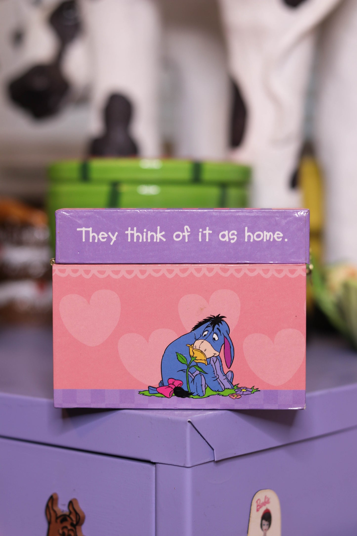 Vintage Winnie The Pooh & Friends Music Trinket Box