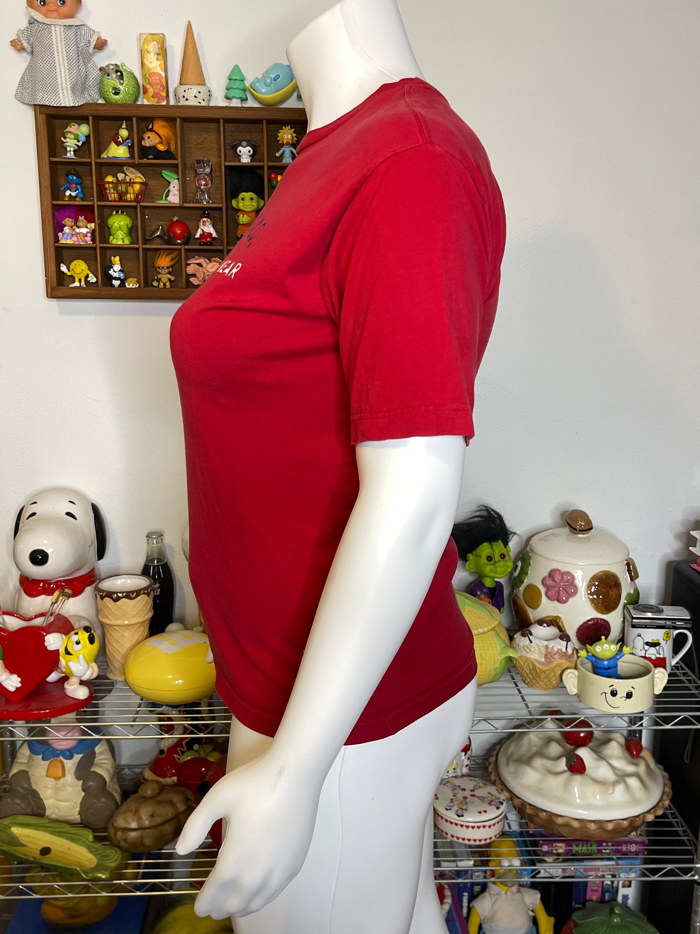 Vintage Red Polo Jeans Co. Graphic Tee Sz L