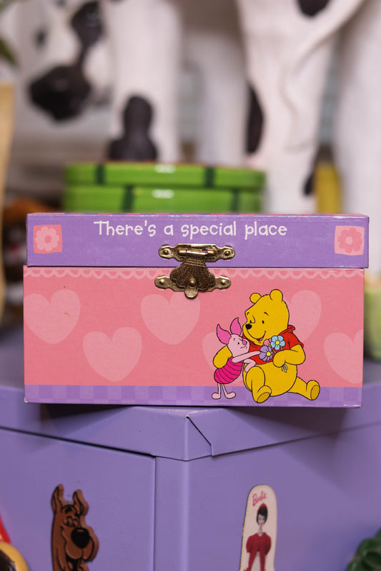 Vintage Winnie The Pooh & Friends Music Trinket Box