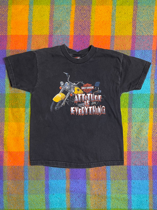 Vintage 2000s Harley Davidson Graphic Kids Tee Sz S (6-8)