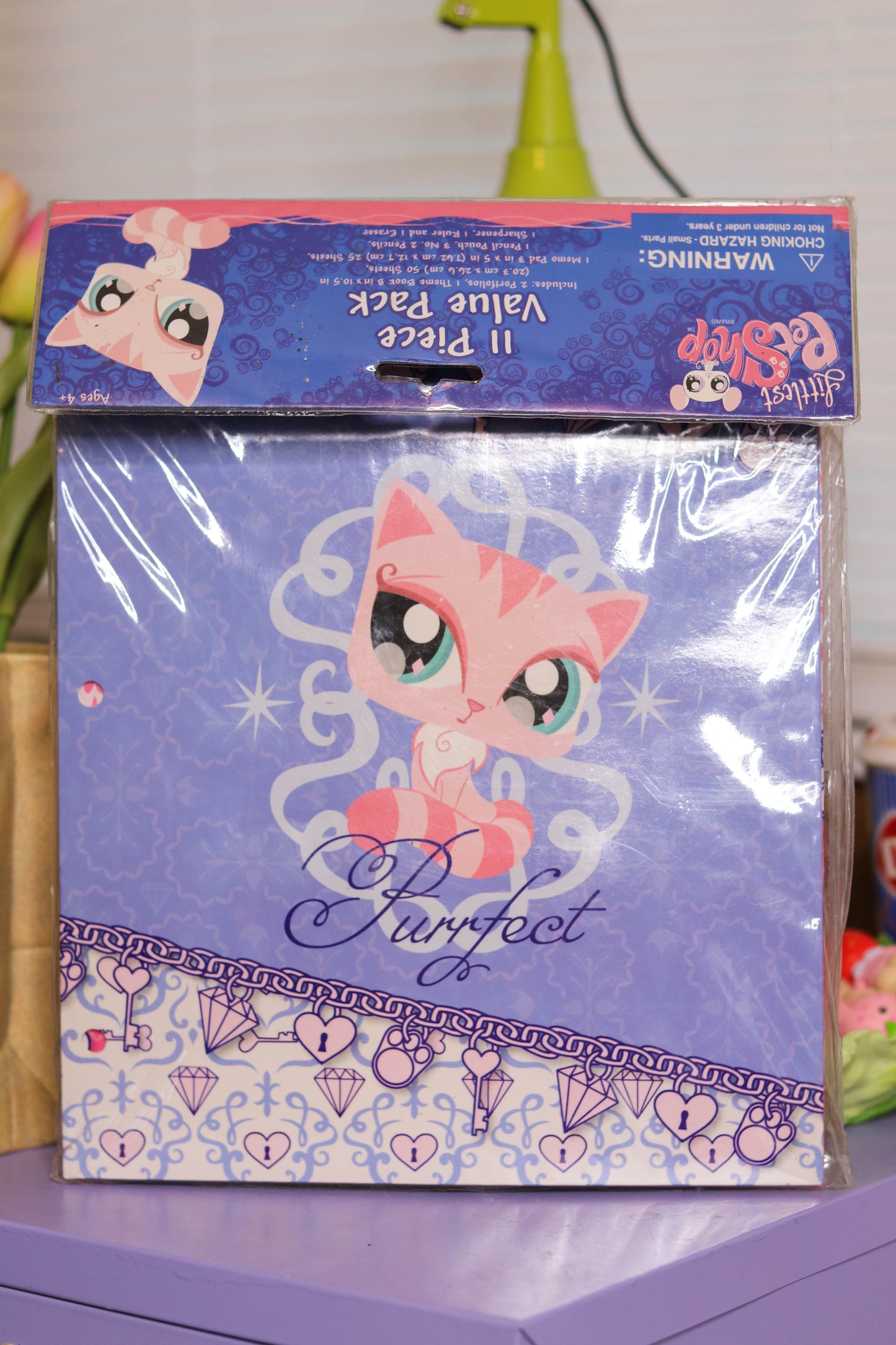 RARE 2000s Deadstock Littlest Pet Shop 11 Piece Stationary Set