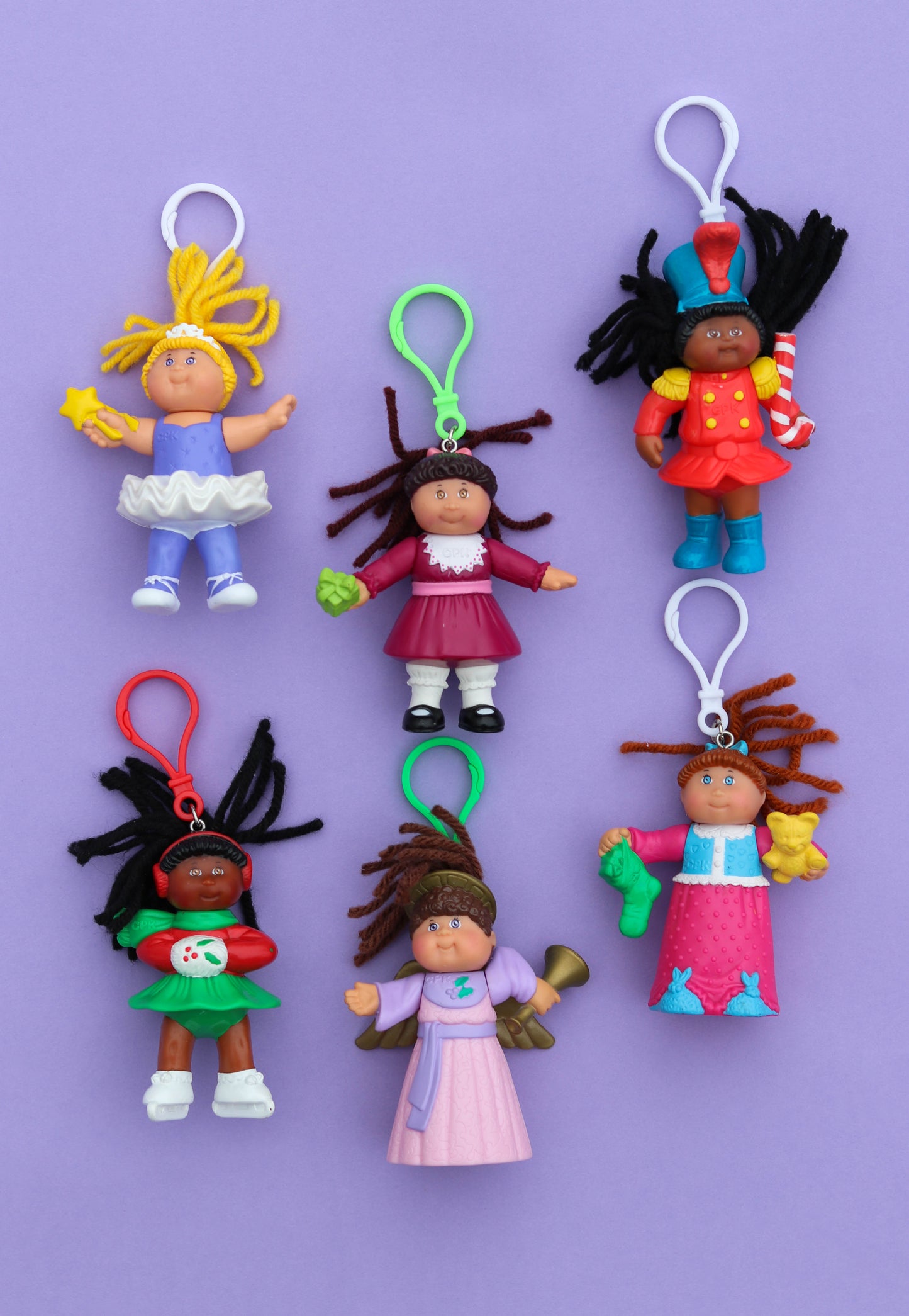 Vintage Cabbage Patch Kids Upcycled Keychains