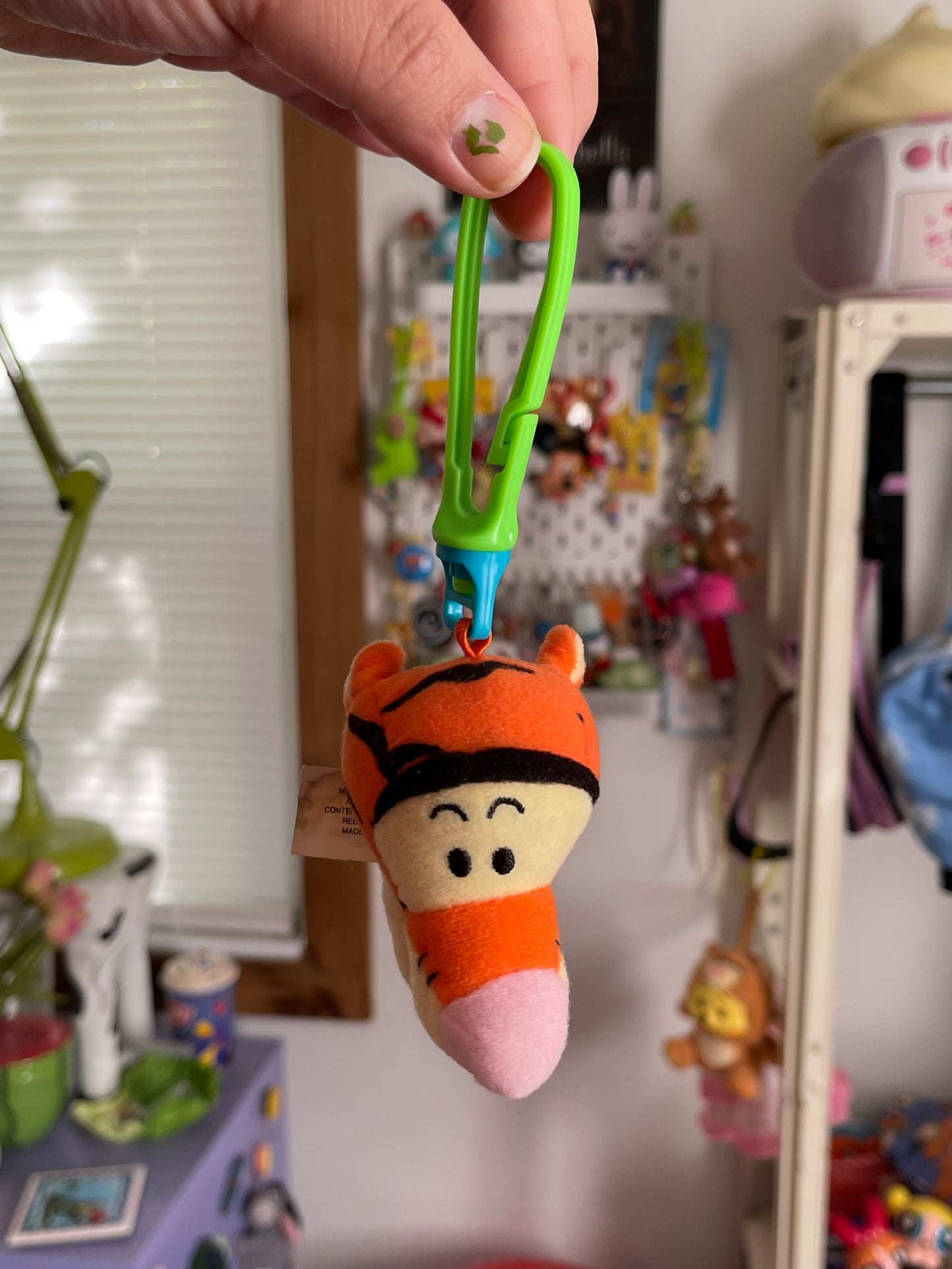 90s Tigger Plush Keychain