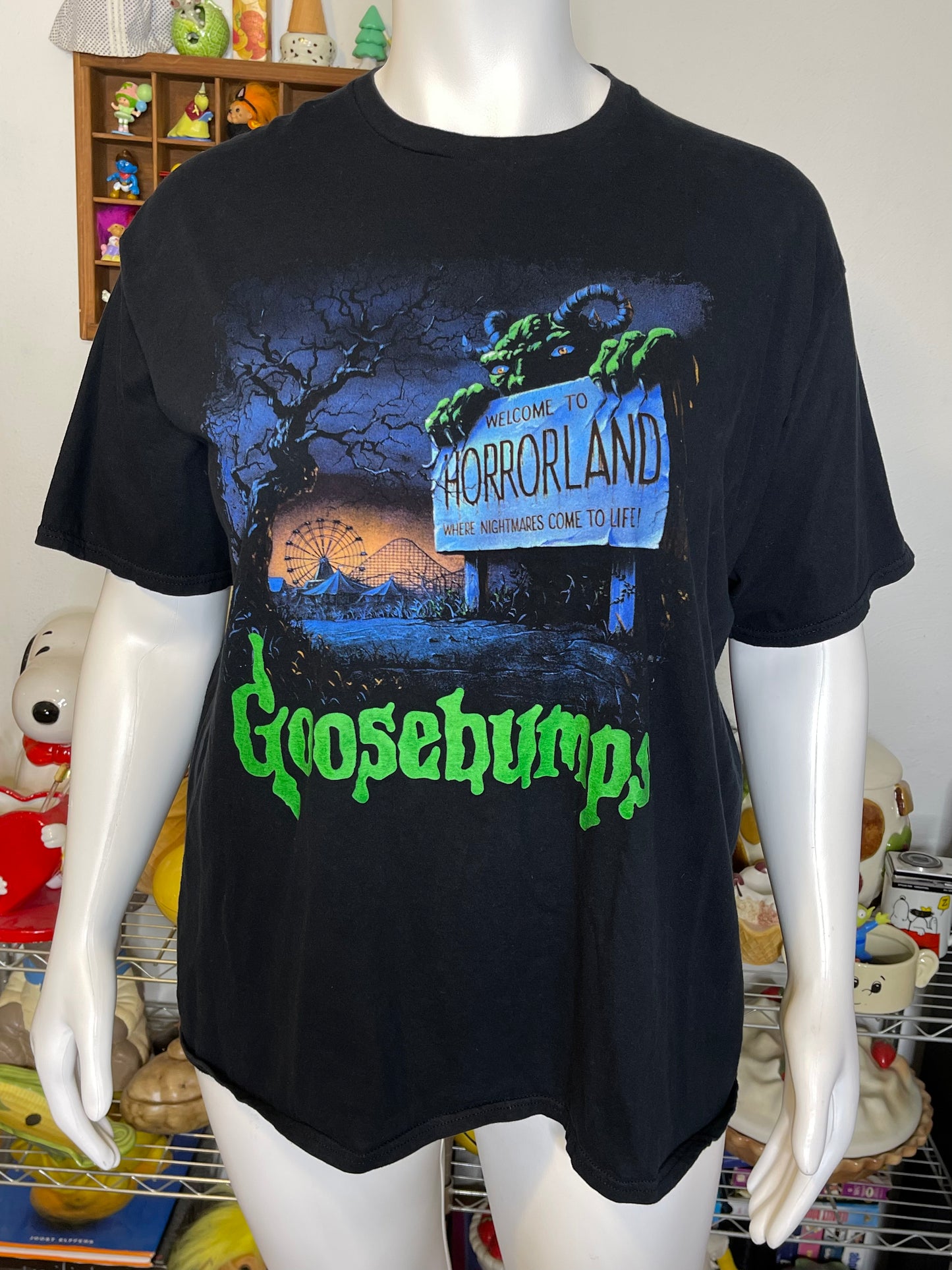 Goosebumps "Welcome to HorrorLand" Graphic Tee Sz 2XL