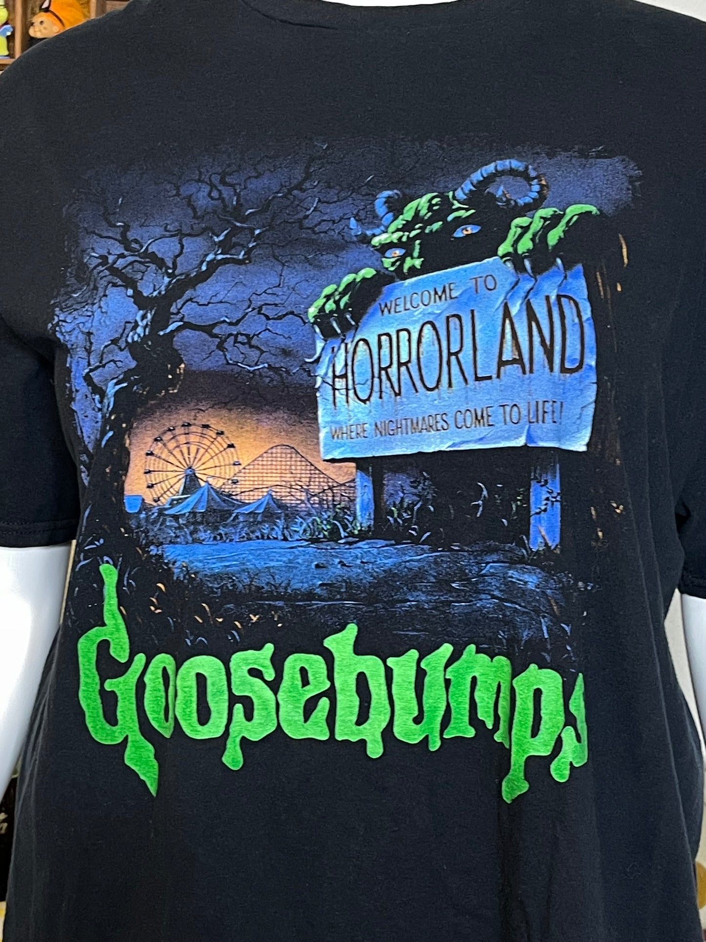 Goosebumps "Welcome to HorrorLand" Graphic Tee Sz 2XL