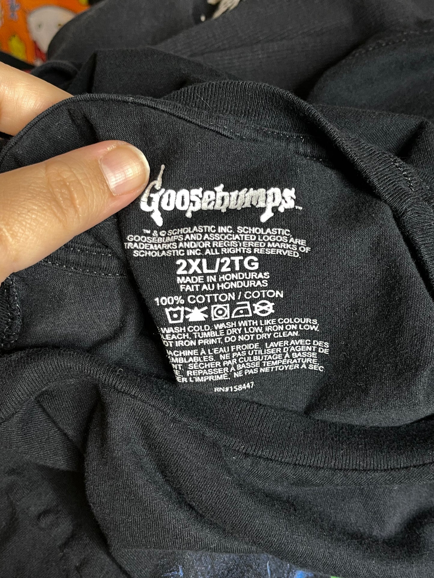 Goosebumps "Welcome to HorrorLand" Graphic Tee Sz 2XL
