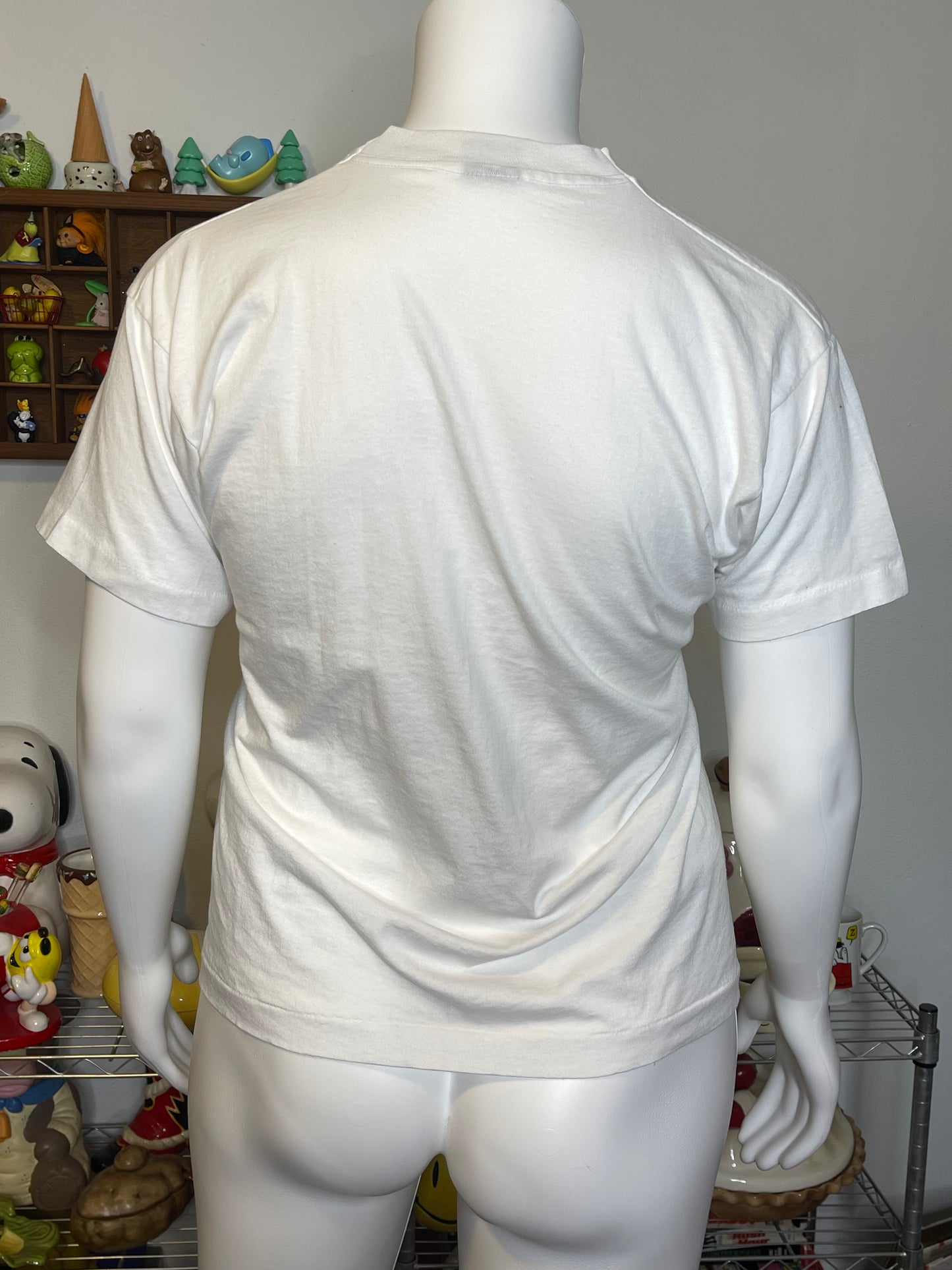 Vintage 80s Jogging Teddy Bears Graphic Tee Sz L