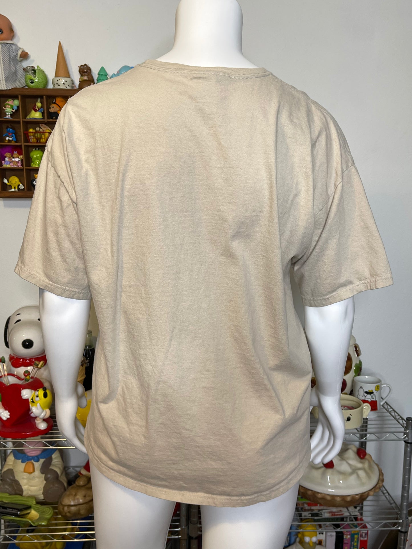 2000s Funny Cat Comic Graphic Tee Sz 2XL
