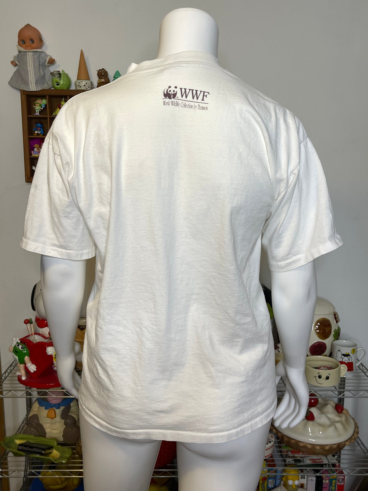 Vintage World Wild Life Eagle Graphic Tee Sz XL