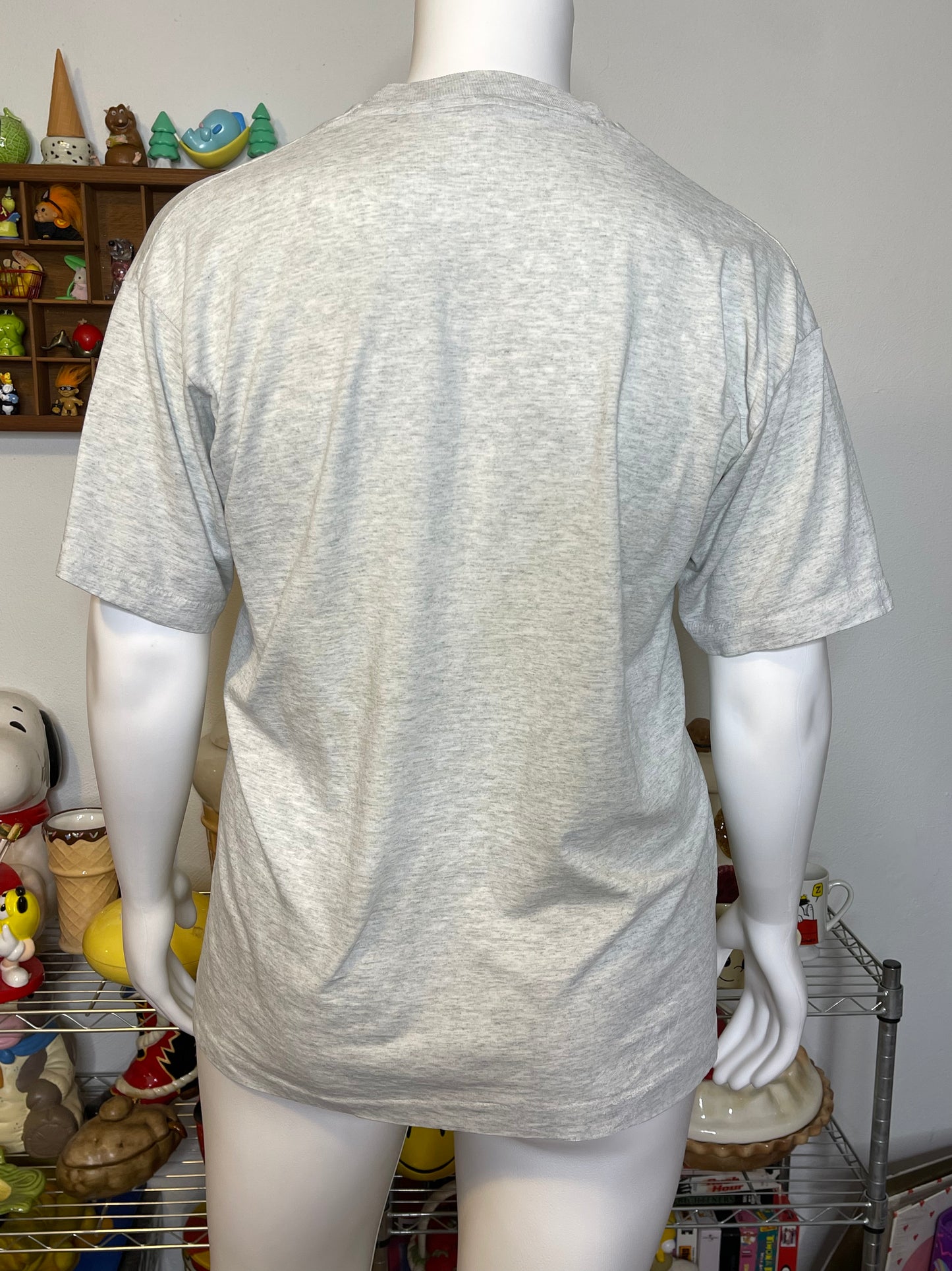 Vintage "Don't Ever Give Up" Frog And Duck Tee Sz XL