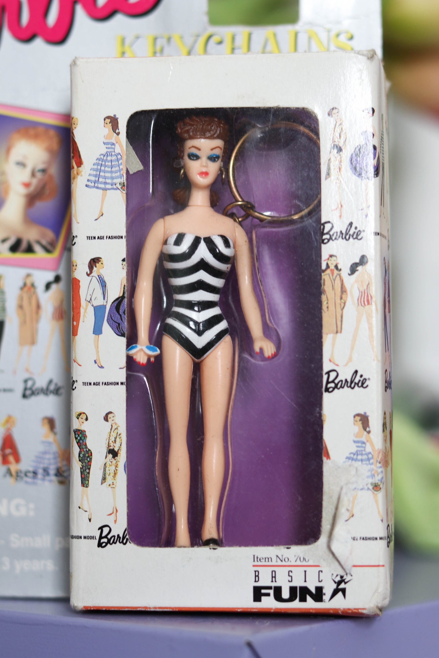 Vintage Barbie Deadstock Keychain