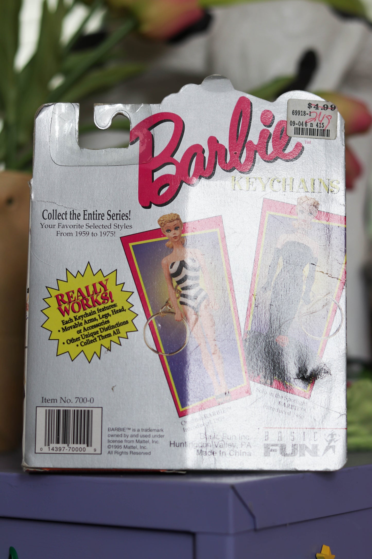 Vintage Barbie Deadstock Keychain