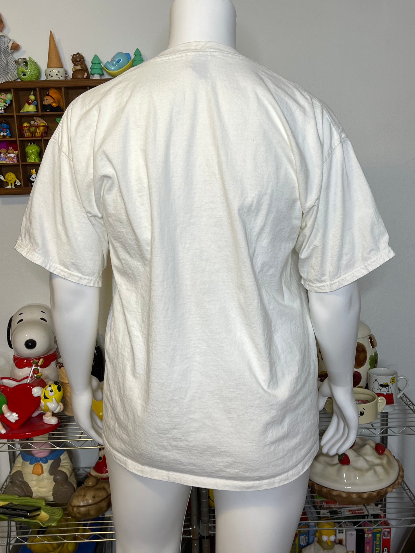 Vintage 90s Funny Sheep & Cow Graphic Tee Sz XL