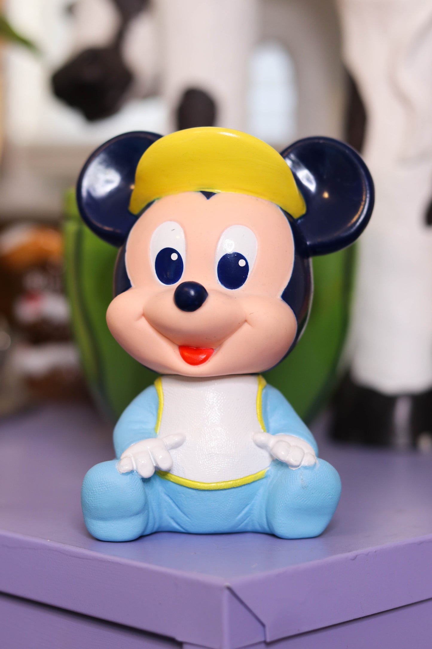 Vintage Baby Mickey Mouse Squeaky Toy (B)