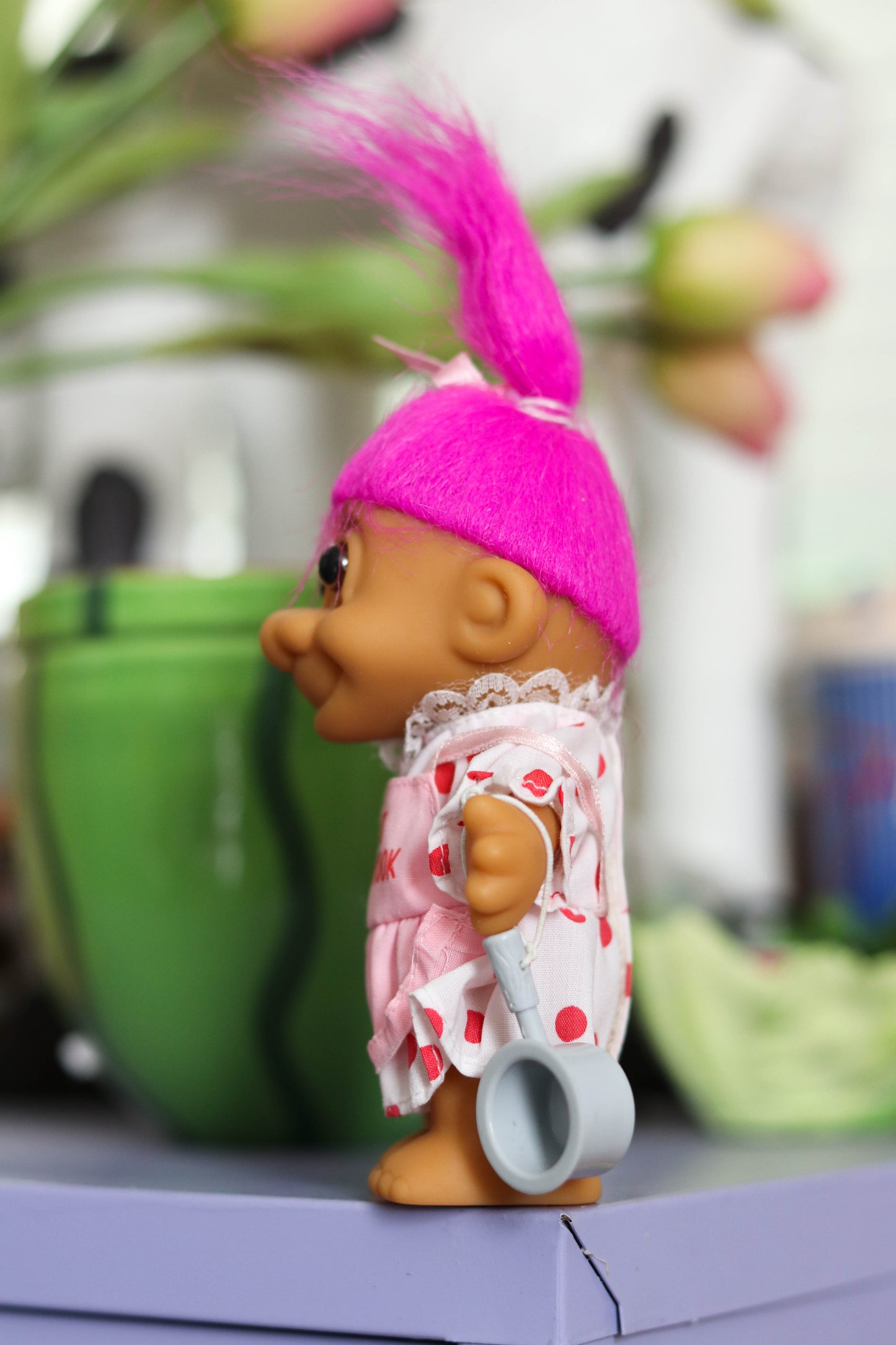 Vintage Short Order Cook Troll Doll