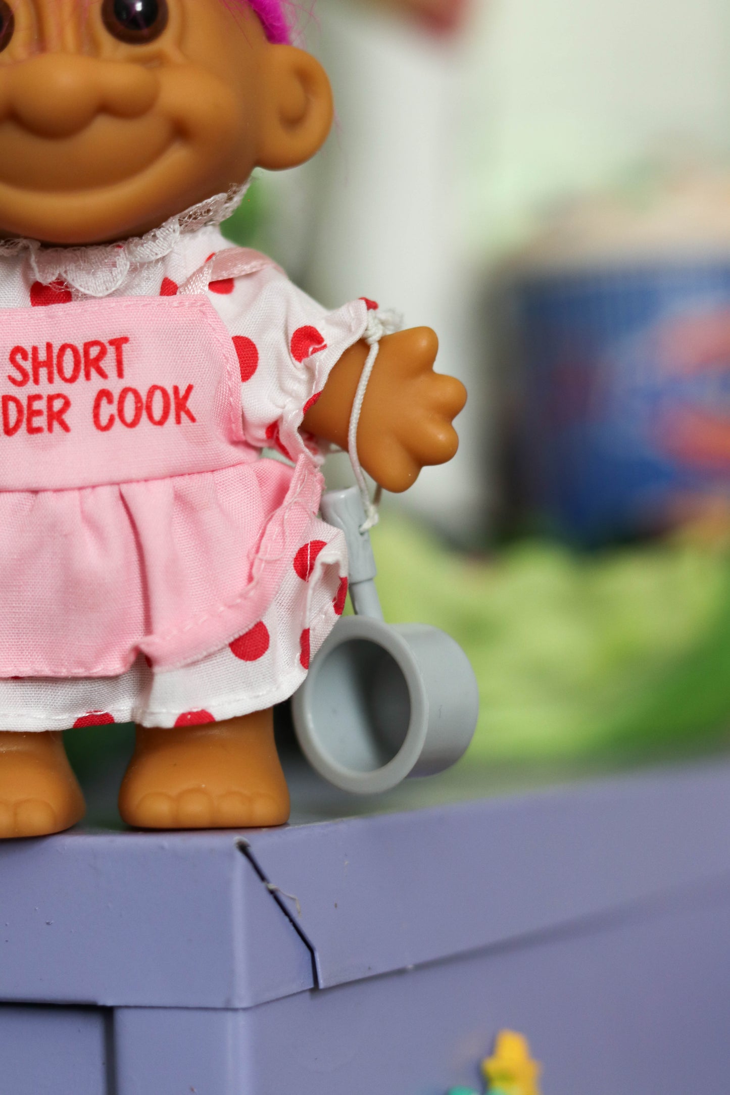 Vintage Short Order Cook Troll Doll