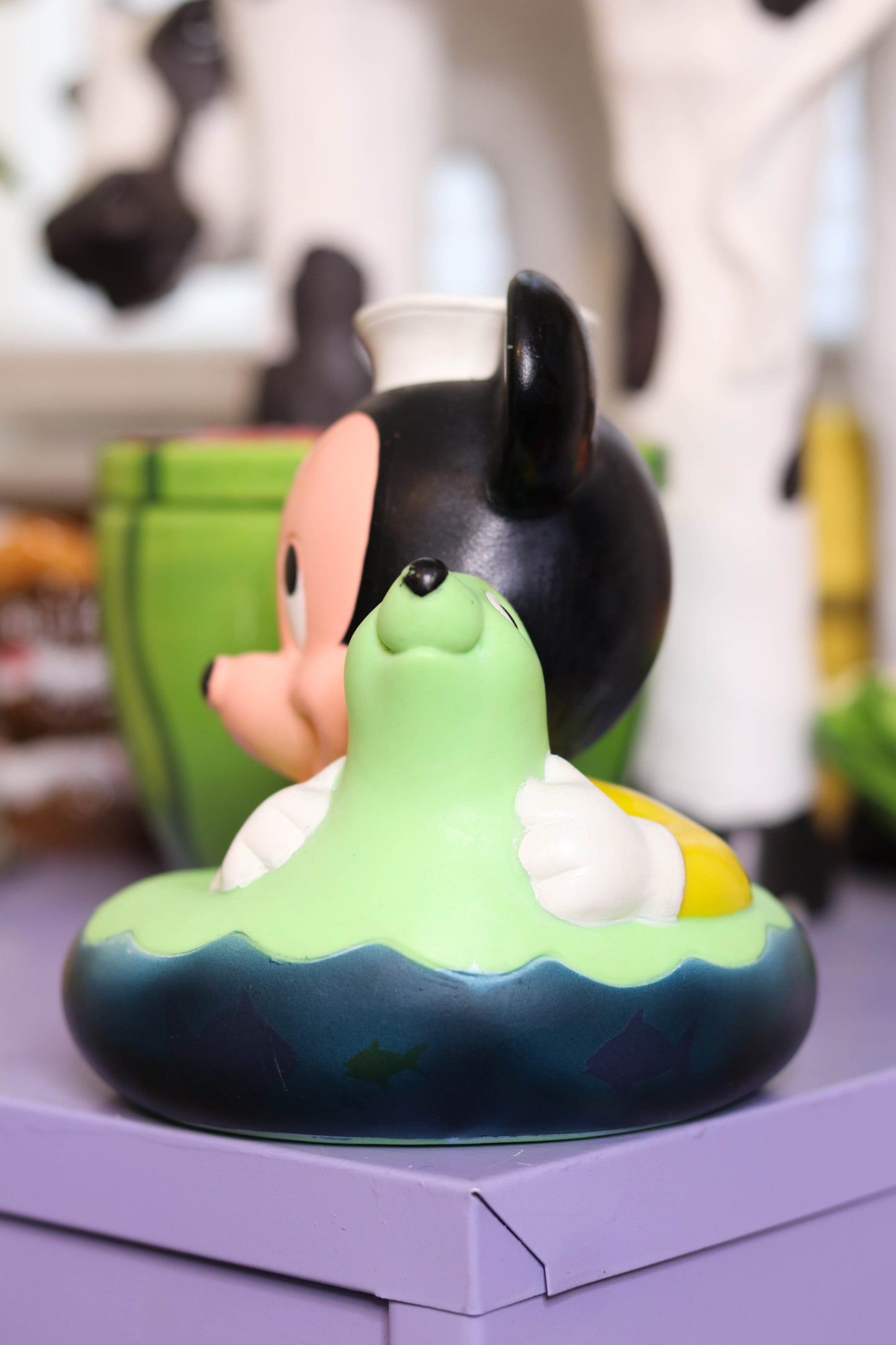 Vintage Baby Mickey Mouse Float Seal Squeaker