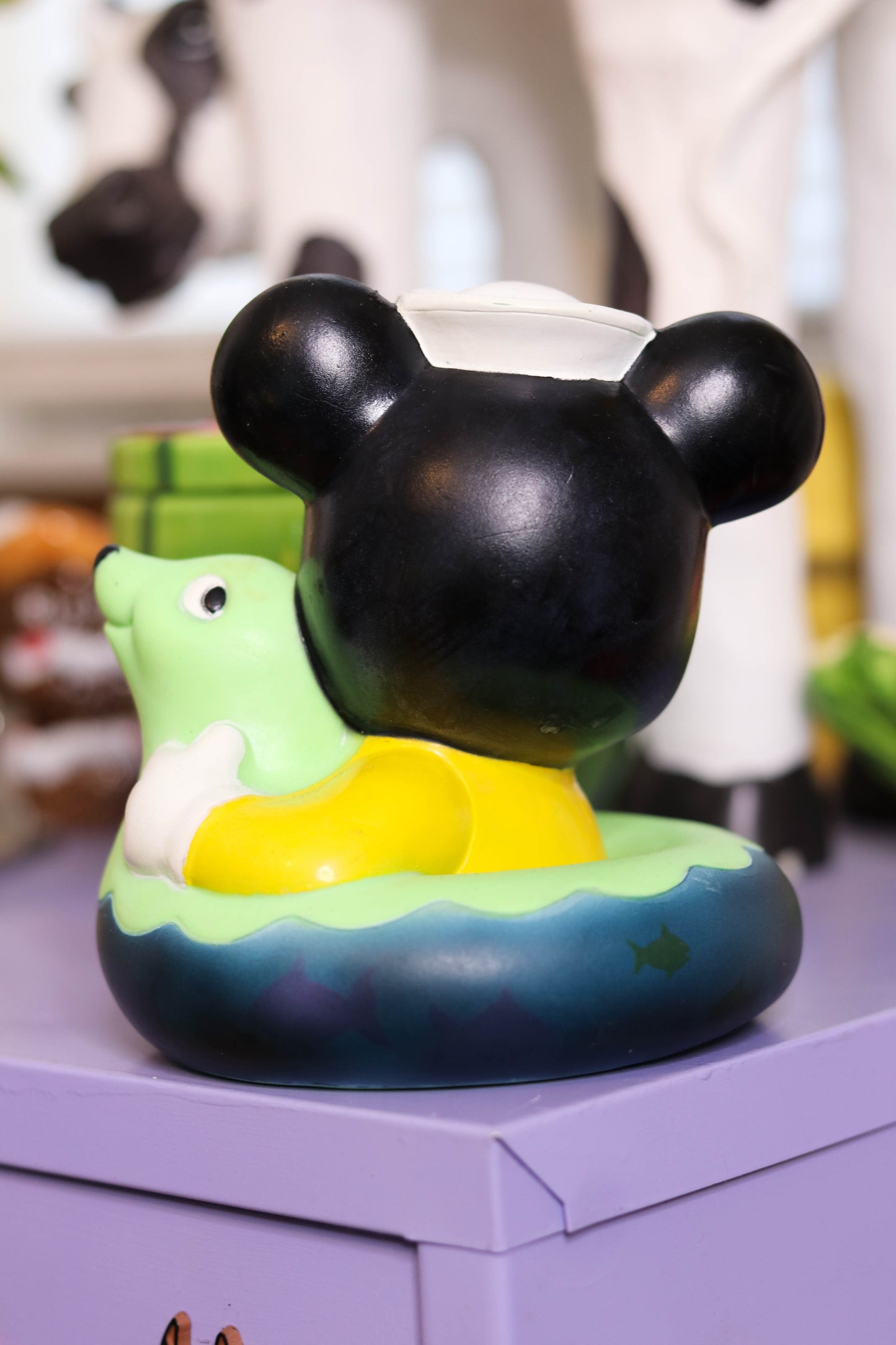 Vintage Baby Mickey Mouse Float Seal Squeaker