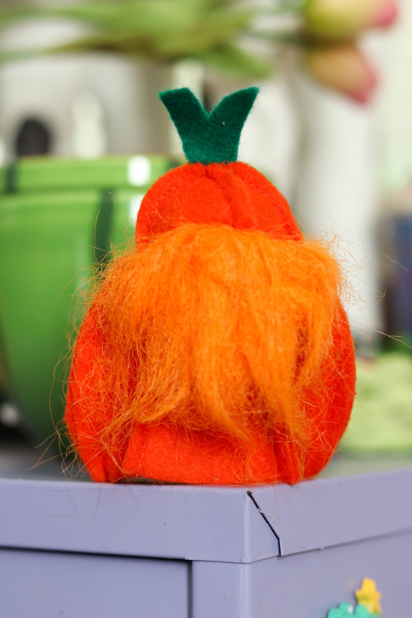 Vintage 80s Dam Pumpkin Troll Doll