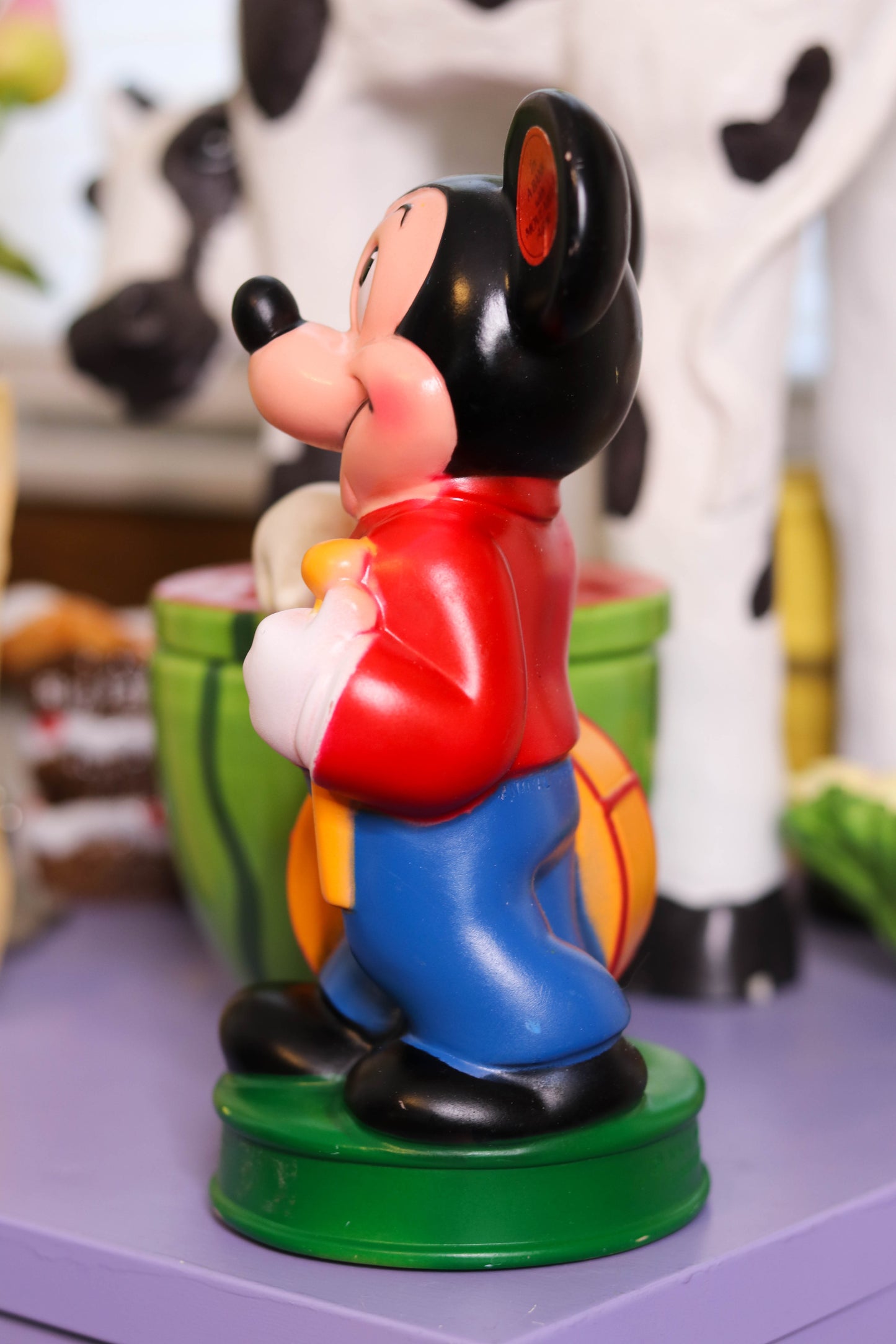 Vintage Mickey Mouse Marching Band Coin Bank