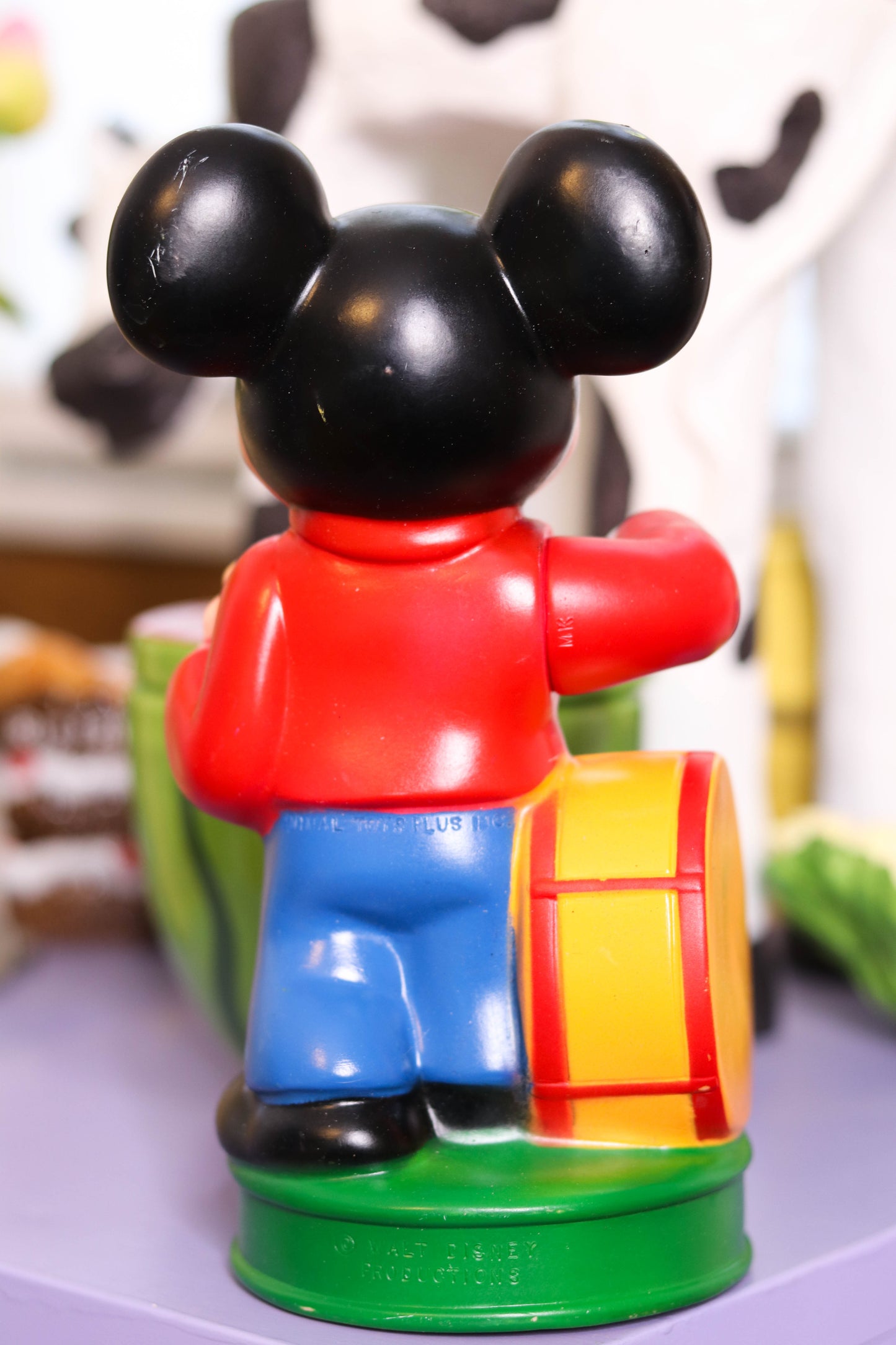 Vintage Mickey Mouse Marching Band Coin Bank