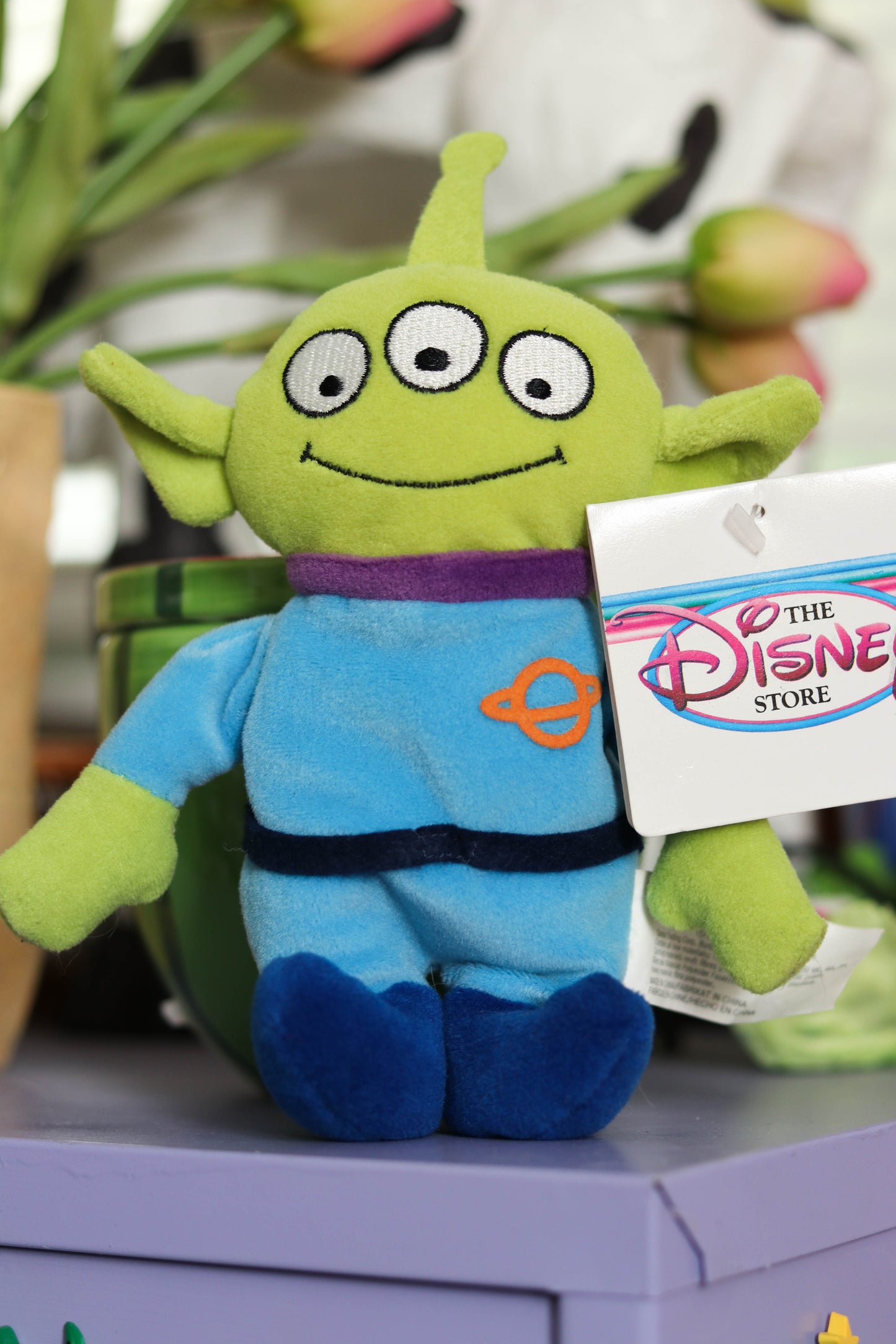 Vintage Deadstock Mini Alien Bean Bag Plush