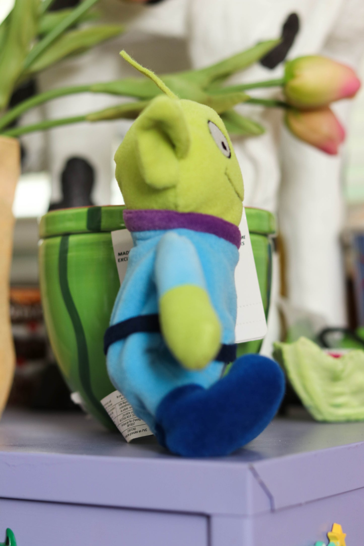 Vintage Deadstock Mini Alien Bean Bag Plush