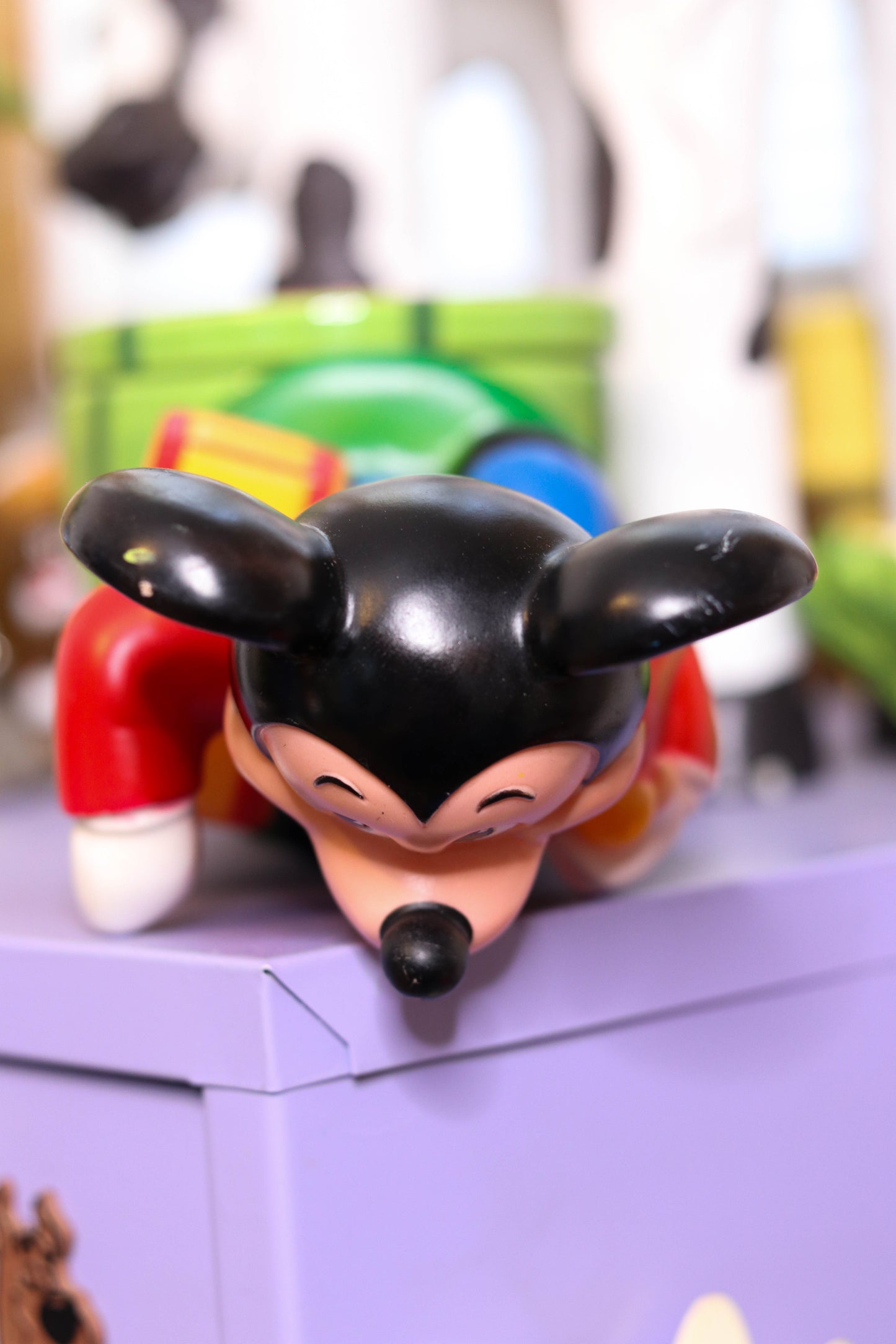Vintage Mickey Mouse Marching Band Coin Bank
