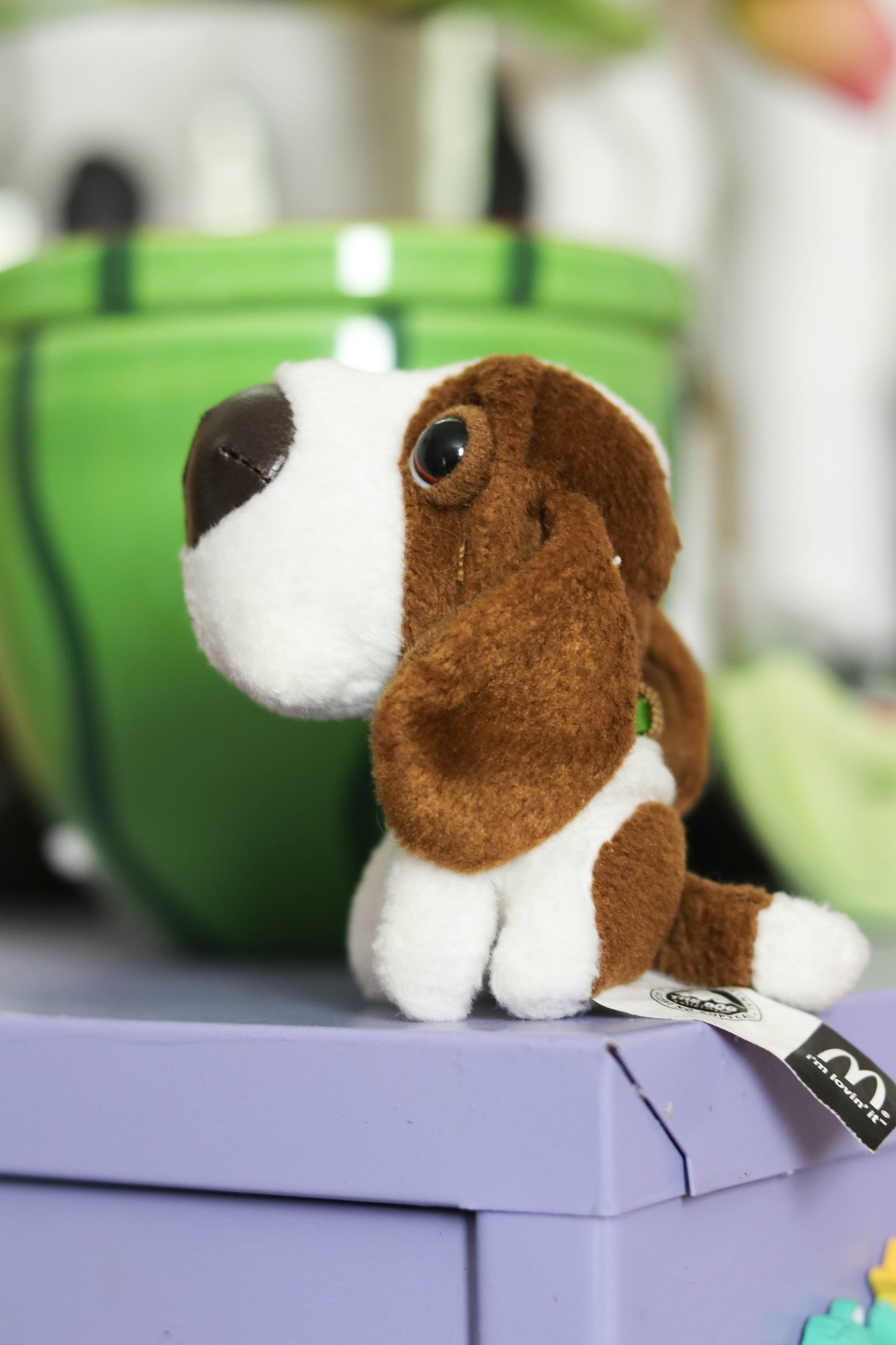 2000s THE DOG Basset Hound Mini Plush