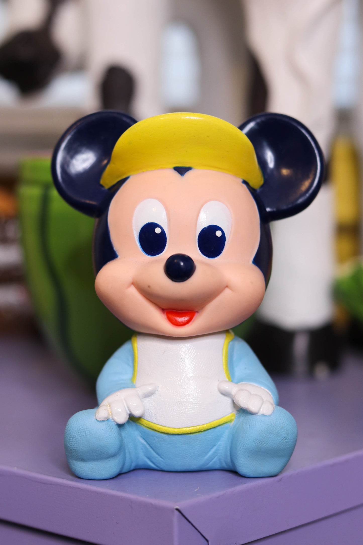 Vintage Baby Mickey Mouse Squeaky Toy (A)