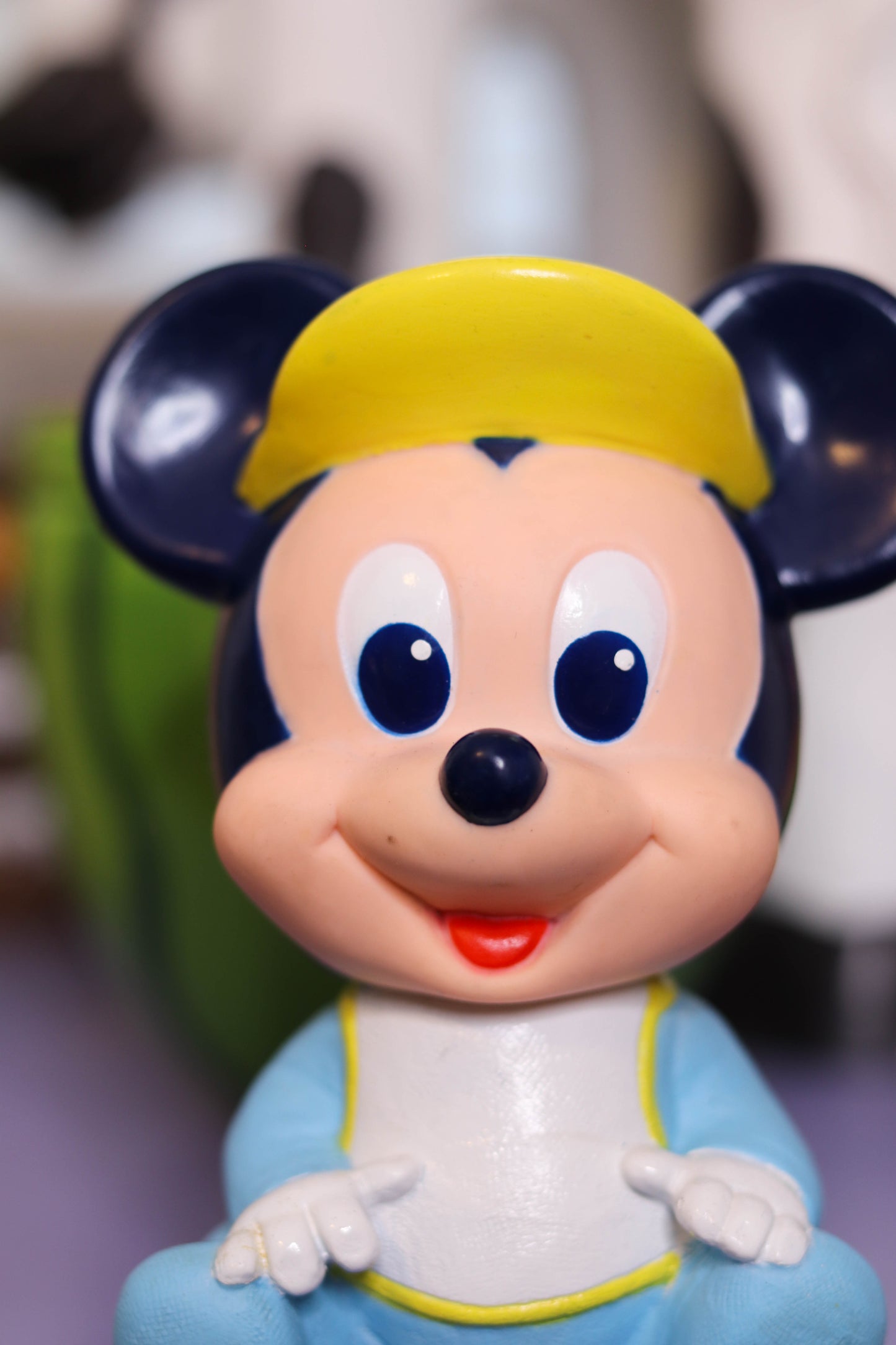 Vintage Baby Mickey Mouse Squeaky Toy (A)