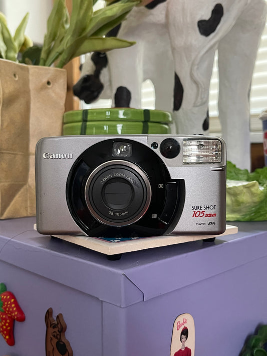 Canon Sure Shot 105 Zoom Date 35mm Film camera