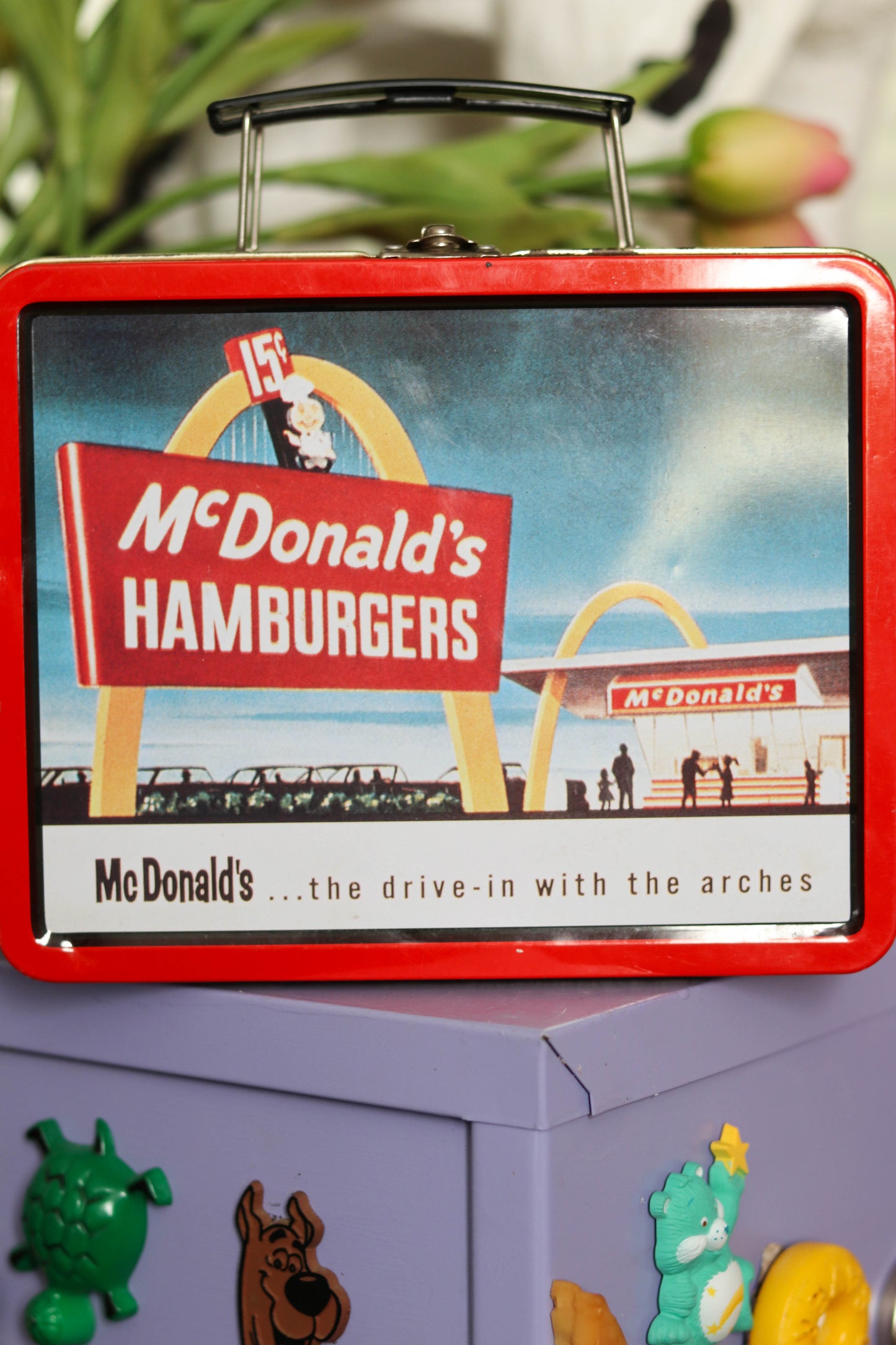 Vintage McDonald's Metal Lunch Box Tin
