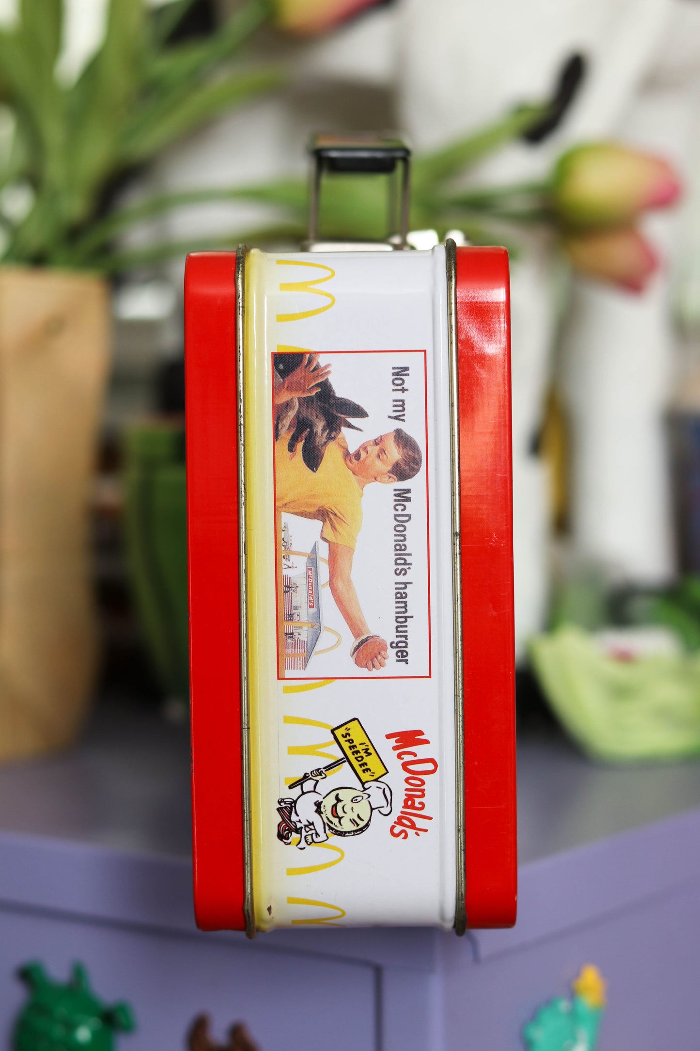 Vintage McDonald's Metal Lunch Box Tin